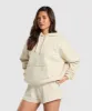 Gymshark Fleece Oversized Hoodie - Ecru White sold by Gymshark