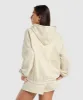 Gymshark Fleece Oversized Hoodie - Ecru White sold by Gymshark