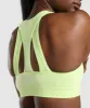 Gymshark Apex Seamless Sports Bra - Green/Light Green sold by Gymshark
