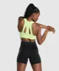 Gymshark Apex Seamless Sports Bra - Green/Light Green sold by Gymshark