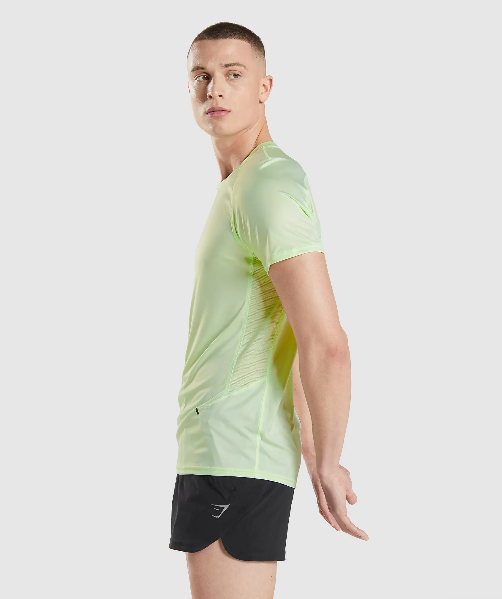 Gymshark Speed Evolve T-Shirt - Cucumber Green sold by Gymshark product image thumbnail 3