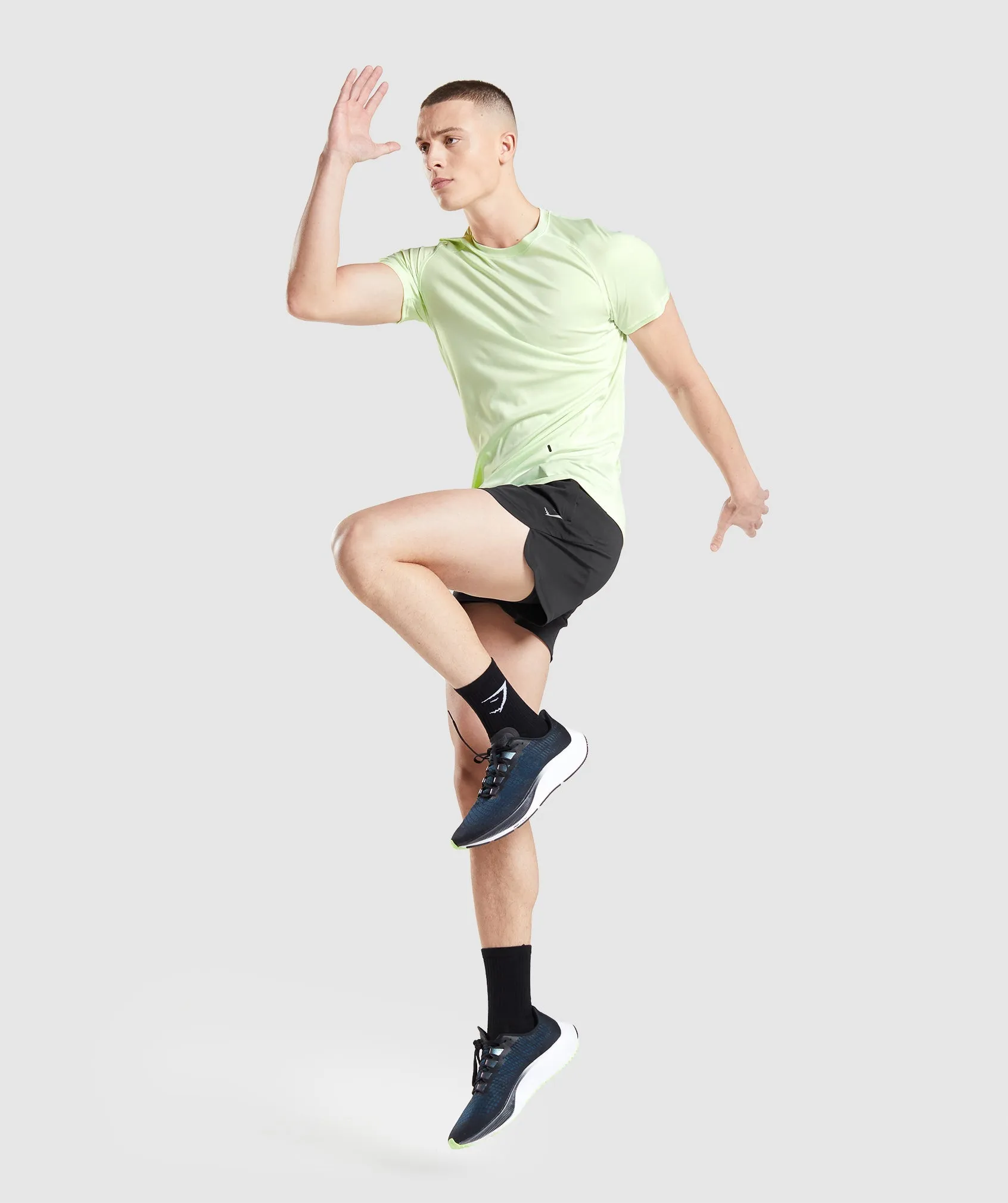 Gymshark Speed Evolve T-Shirt - Cucumber Green sold by Gymshark product image thumbnail 4