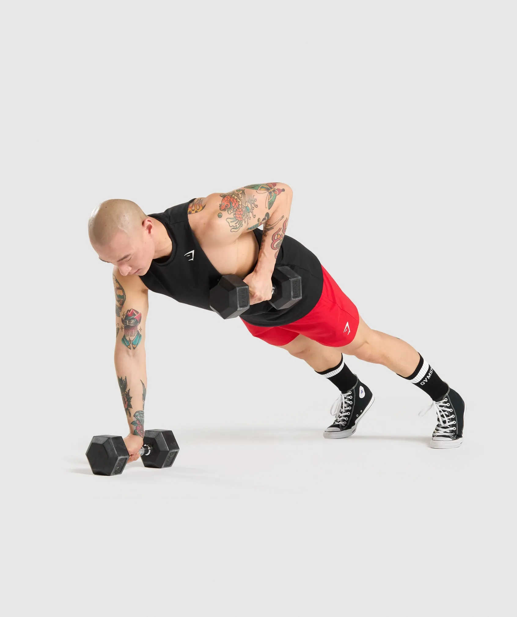 Gymshark Critical Drop Arm Tank - Black sold by Gymshark product image thumbnail 4