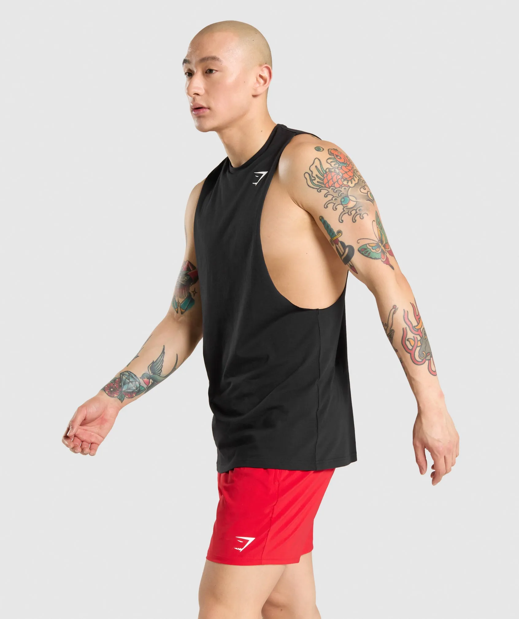 Gymshark Critical Drop Arm Tank - Black sold by Gymshark product image thumbnail 3