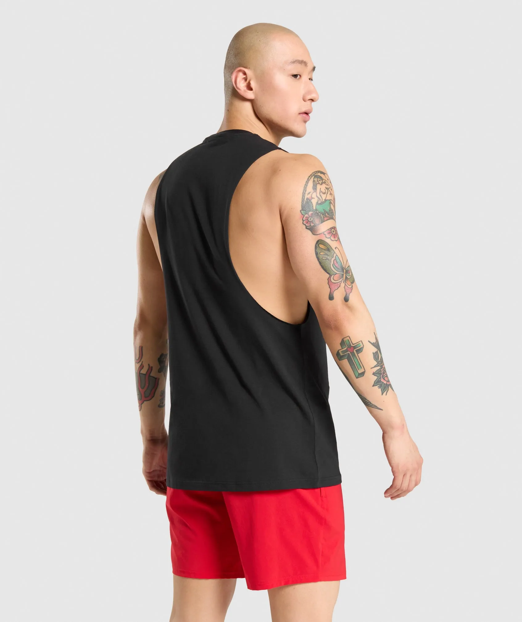 Gymshark Critical Drop Arm Tank - Black sold by Gymshark product image thumbnail 2