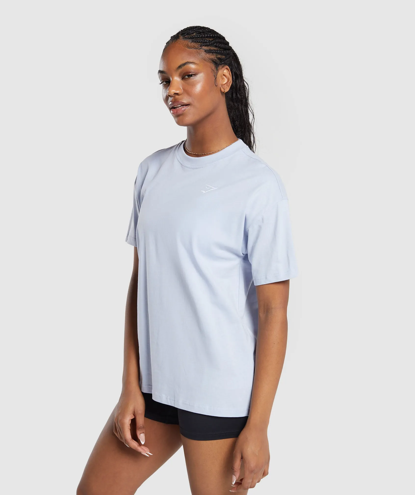 Gymshark Training Oversized T-Shirt - Silver Lilac sold by Gymshark product image thumbnail 3