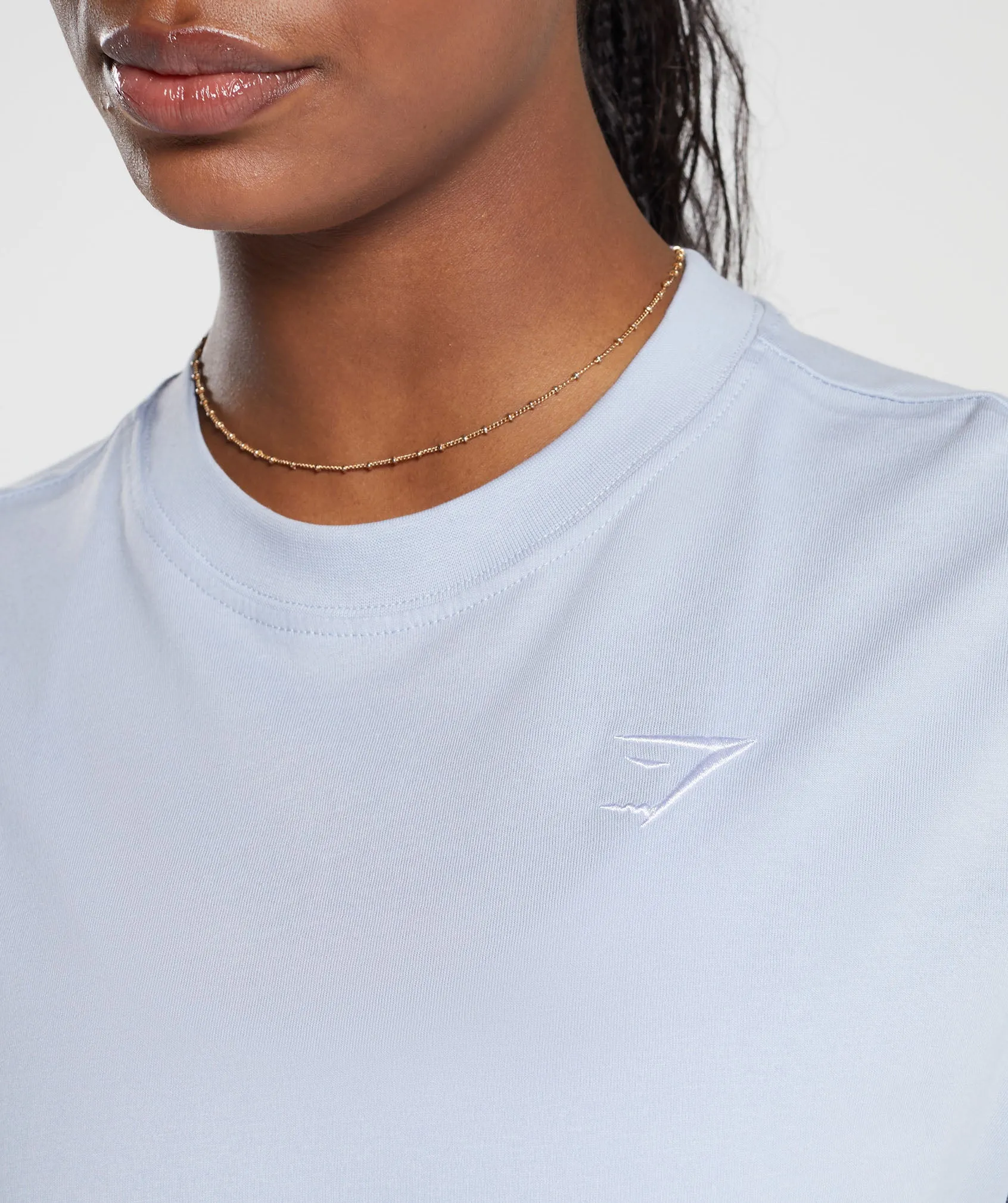 Gymshark Training Oversized T-Shirt - Silver Lilac sold by Gymshark product image thumbnail 4