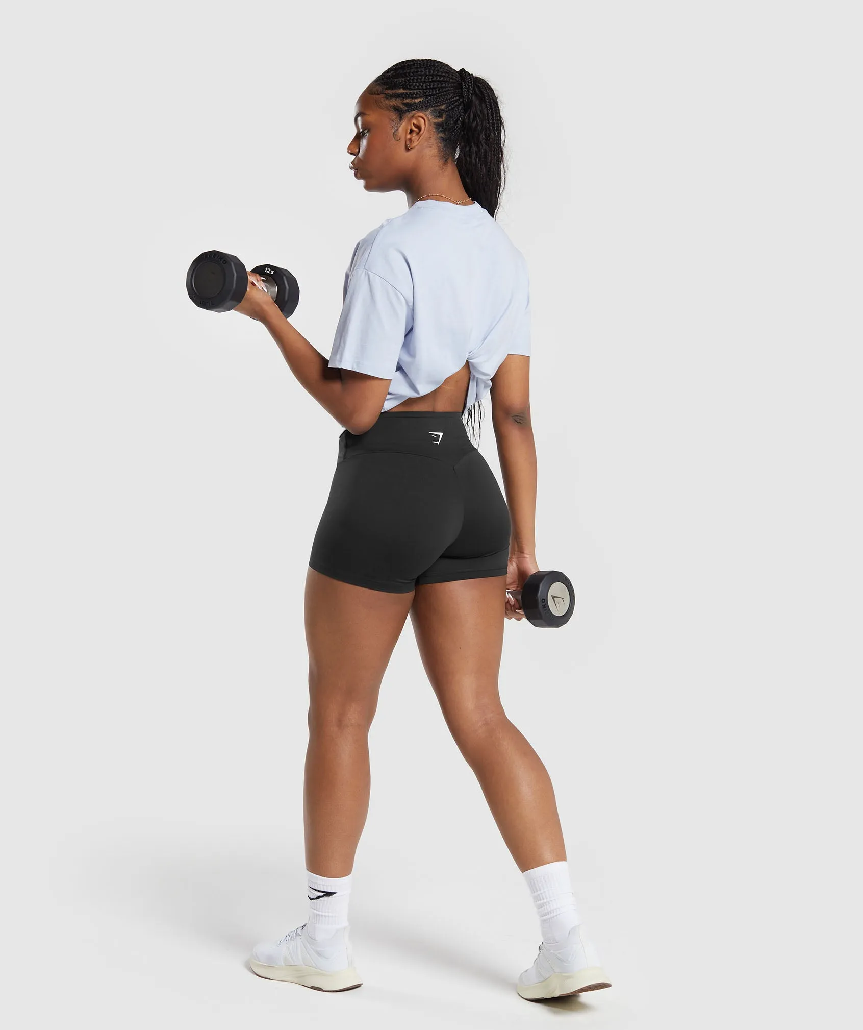 Gymshark Training Oversized T-Shirt - Silver Lilac sold by Gymshark product image thumbnail 5