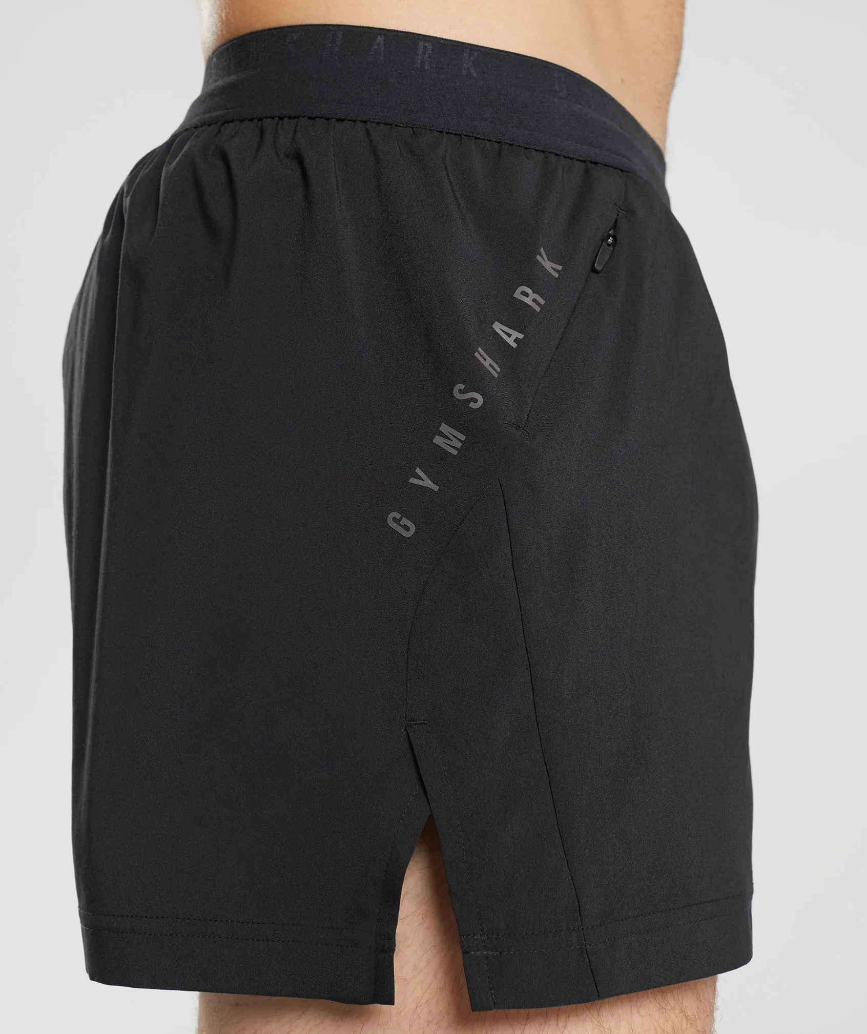 Gymshark Run Sport 3" Shorts - Black sold by Gymshark product image thumbnail 5