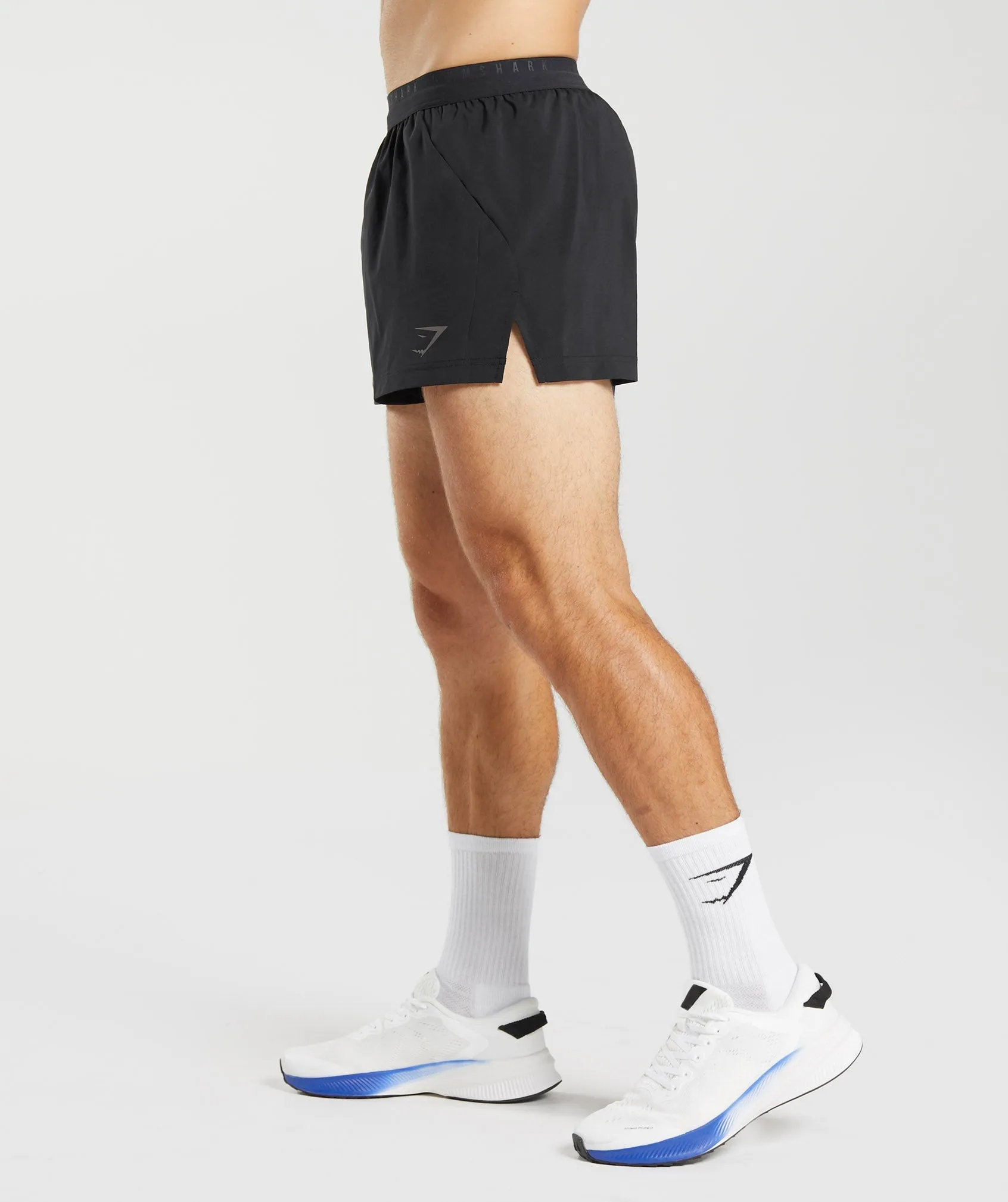 Gymshark Run Sport 3" Shorts - Black sold by Gymshark product image thumbnail 2
