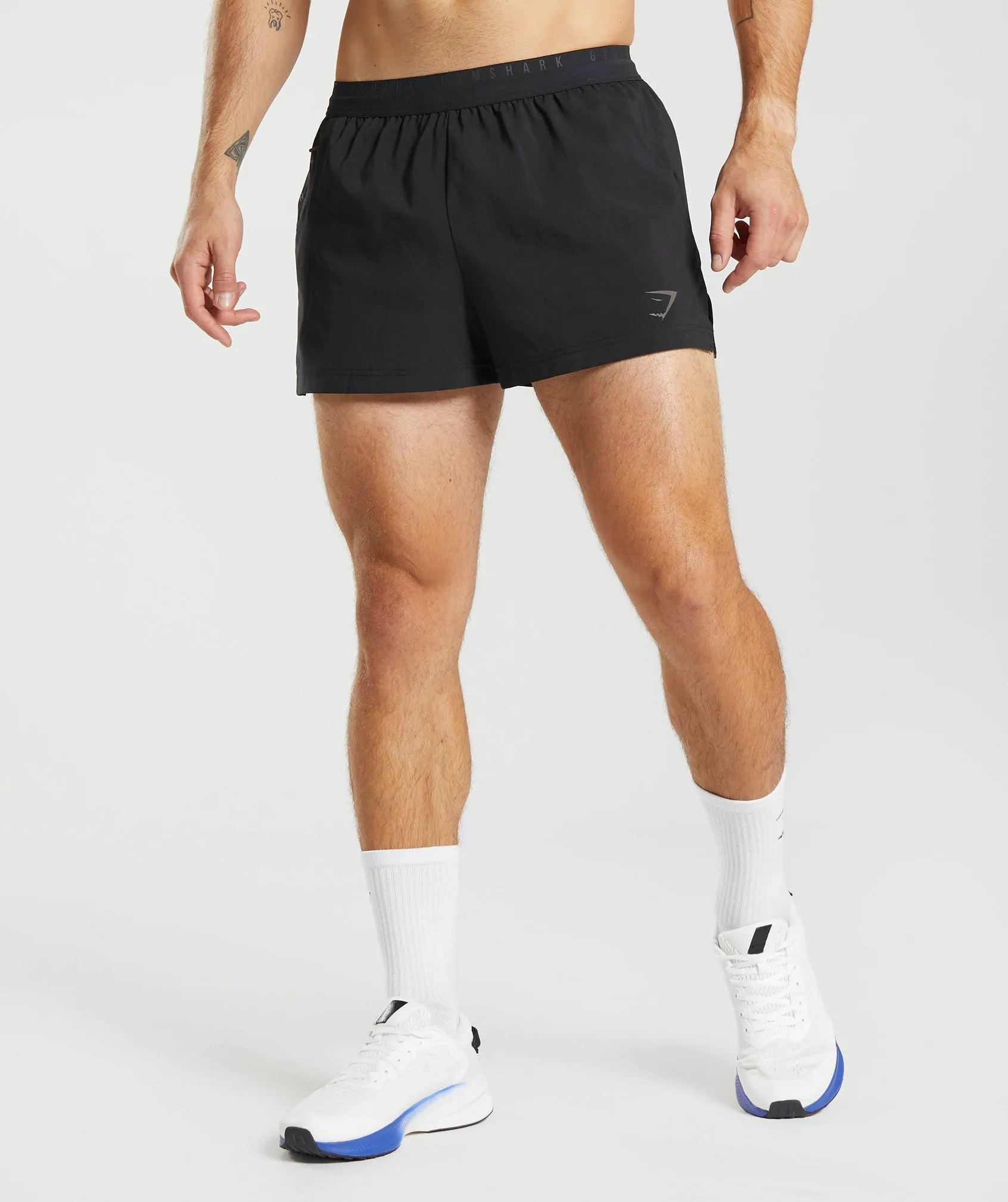 Gymshark Run Sport 3" Shorts - Black sold by Gymshark