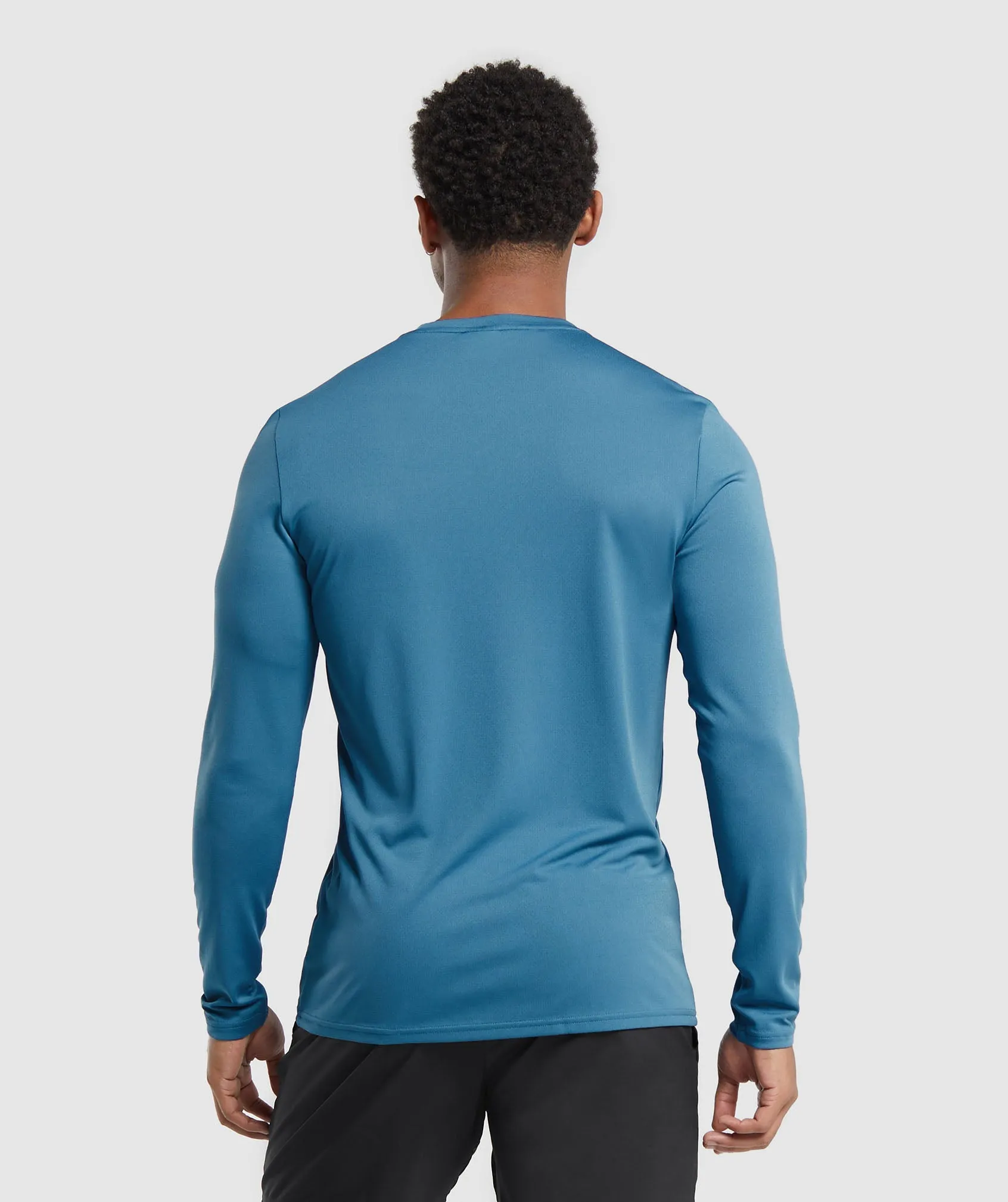 Gymshark Arrival Long Sleeve T-Shirt - Utility Blue sold by Gymshark product image thumbnail 2