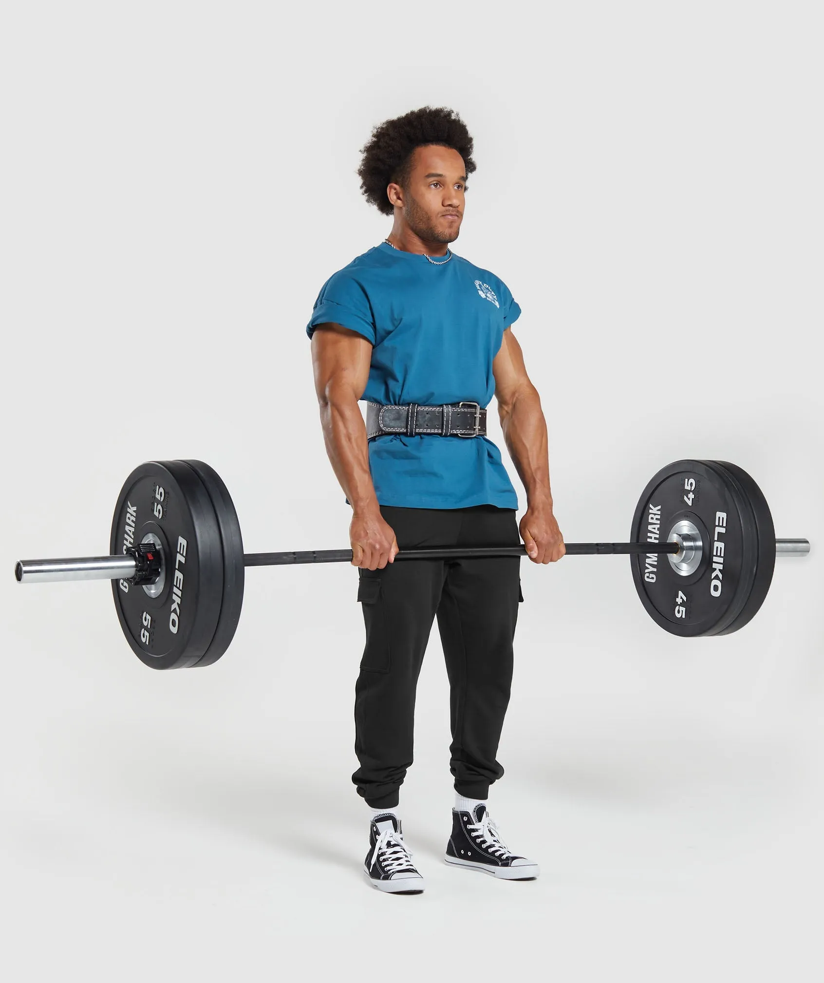 Gymshark Heavy Duty T-Shirt - Core Blue sold by Gymshark product image thumbnail 4