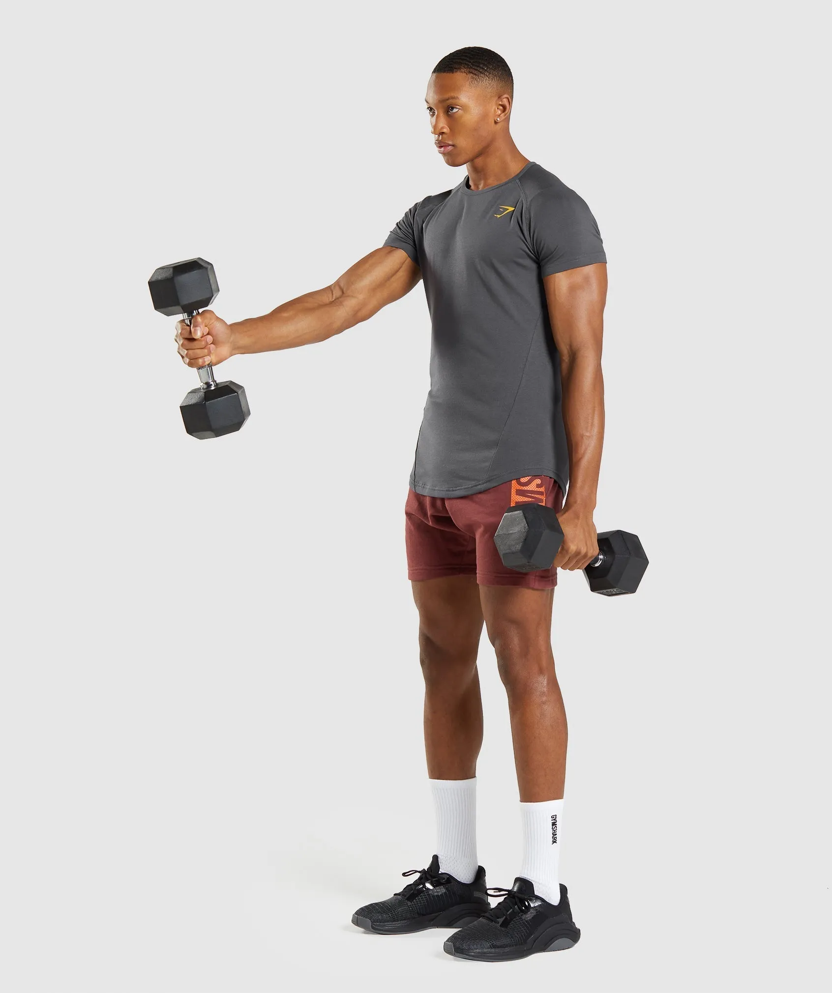 Gymshark Bold T-Shirt - Onyx Grey sold by Gymshark product image thumbnail 4
