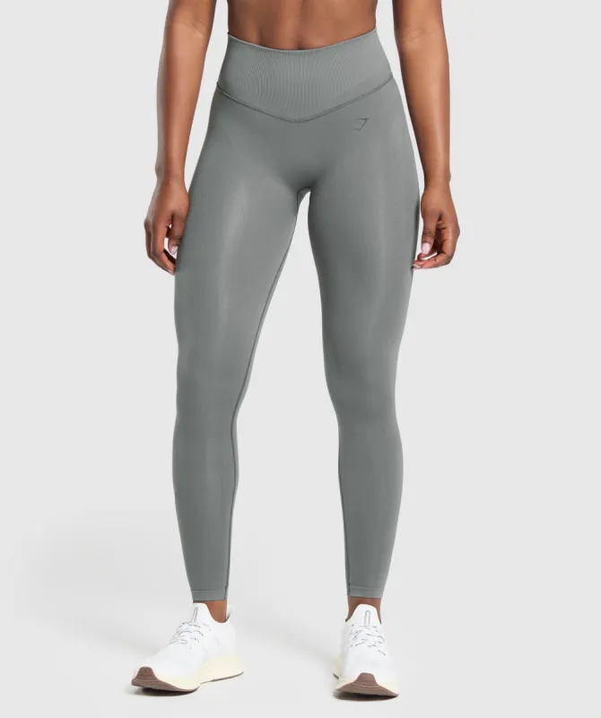 Gymshark Activate Seamless Leggings - Brushed Grey sold by Gymshark
