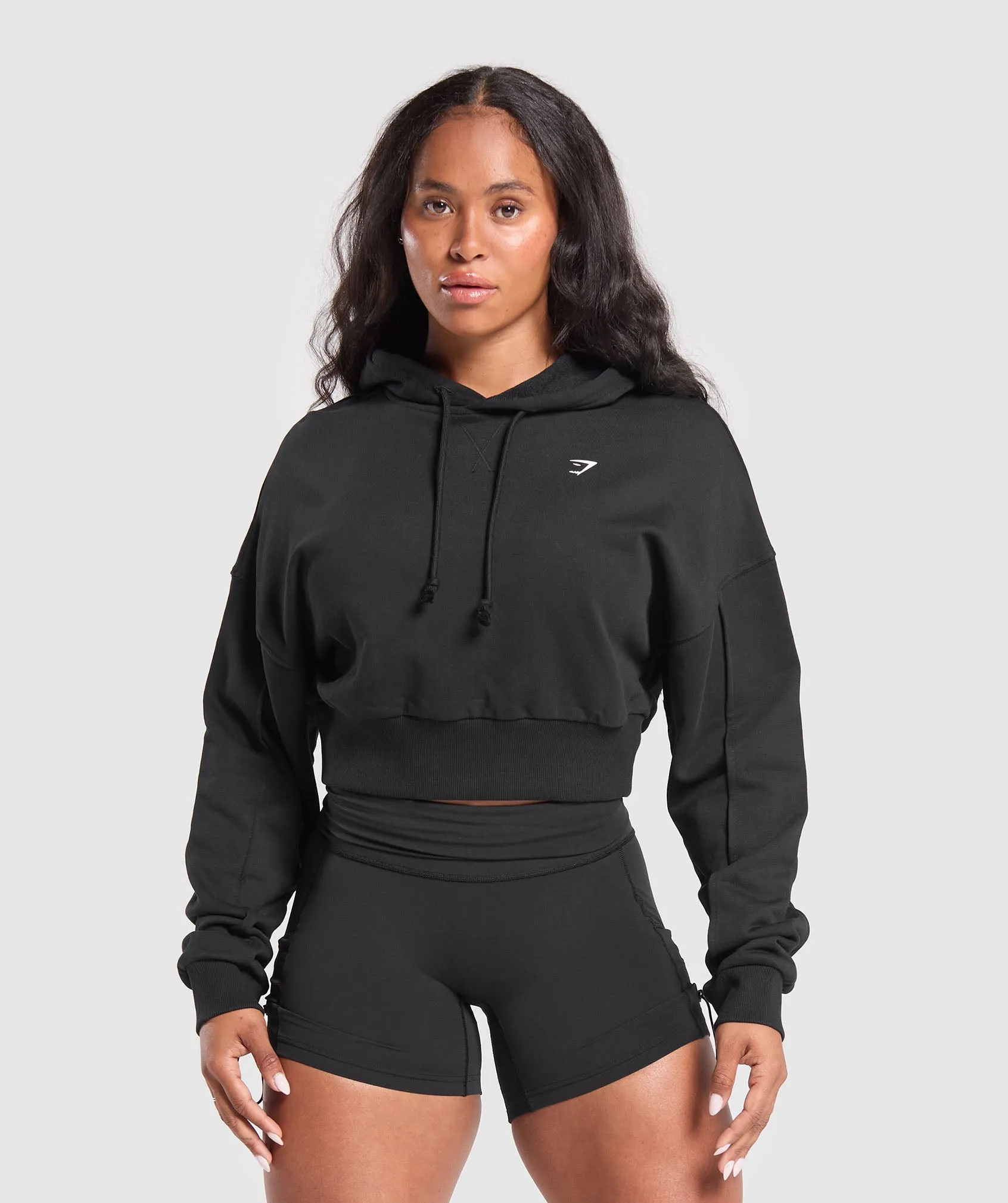 Gymshark Adapt Camo Graphic Hoodie - Black sold by Gymshark product image thumbnail 2
