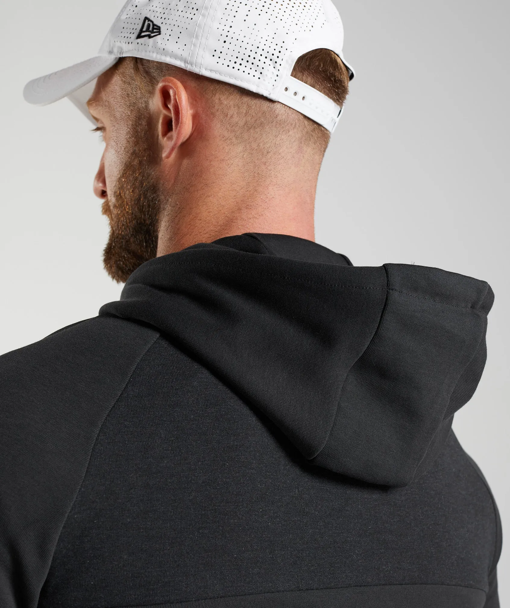 Gymshark Bold React Hoodie - Black sold by Gymshark product image thumbnail 5