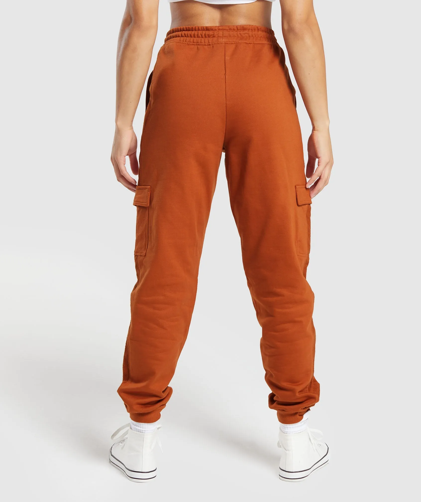 Gymshark Legacy Joggers - Nutmeg Orange sold by Gymshark product image thumbnail 2