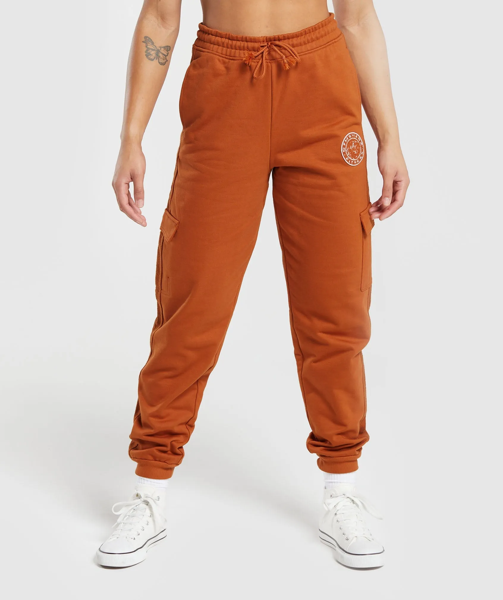 Gymshark Legacy Joggers - Nutmeg Orange sold by Gymshark