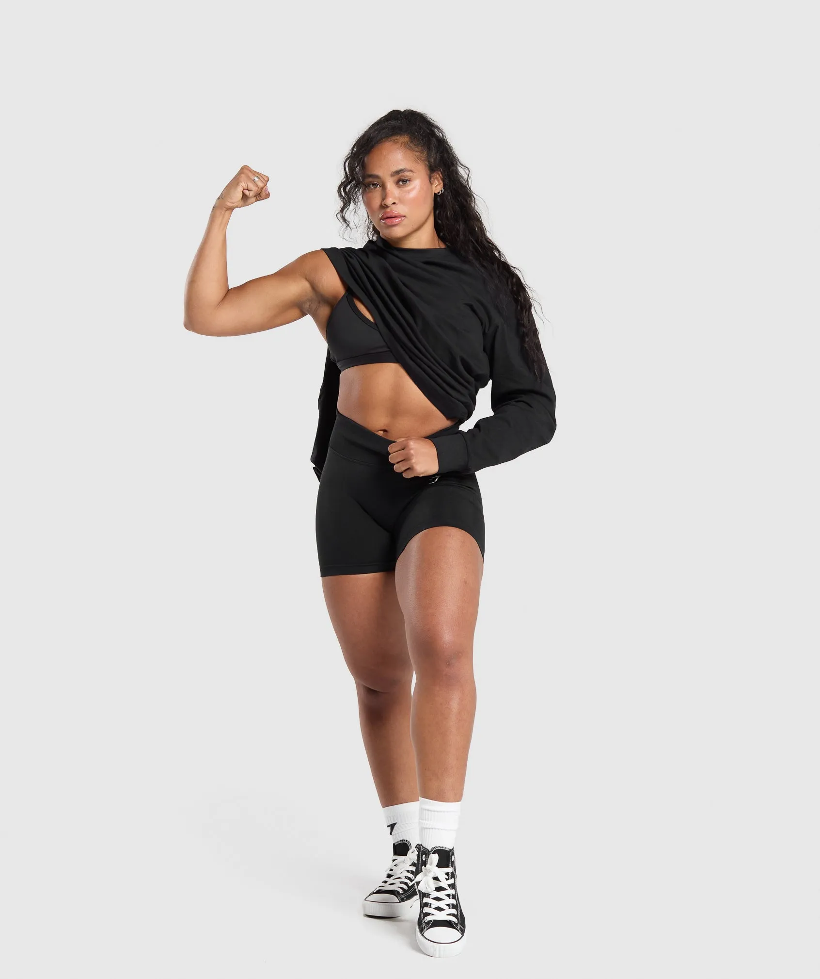 Gymshark Strength Department Graphic Top - Black sold by Gymshark product image thumbnail 5