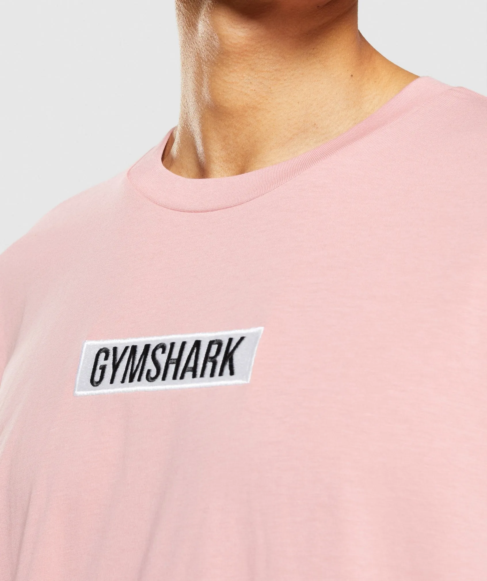 Gymshark Central Oversized T-Shirt - Pink sold by Gymshark product image thumbnail 5