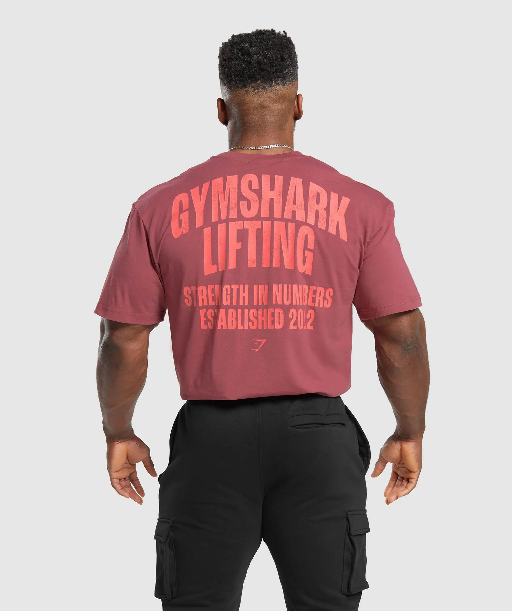 Gymshark Lifting T-Shirt - Soft Berry sold by Gymshark