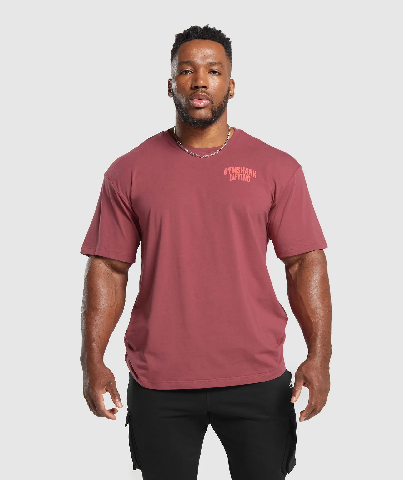 Gymshark Lifting T-Shirt - Soft Berry sold by Gymshark product image thumbnail 2