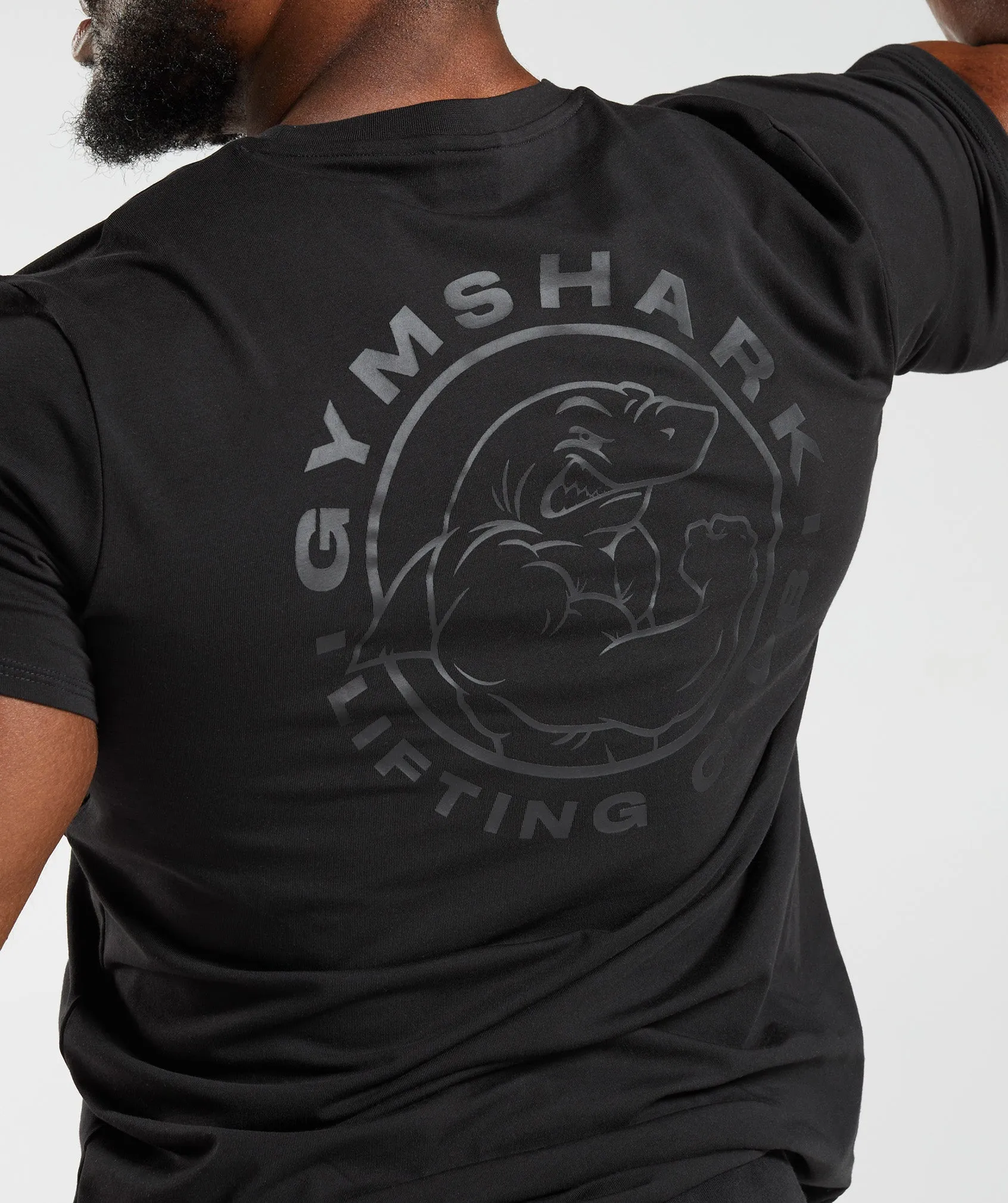 Gymshark Legacy T-Shirt - Black sold by Gymshark product image thumbnail 5