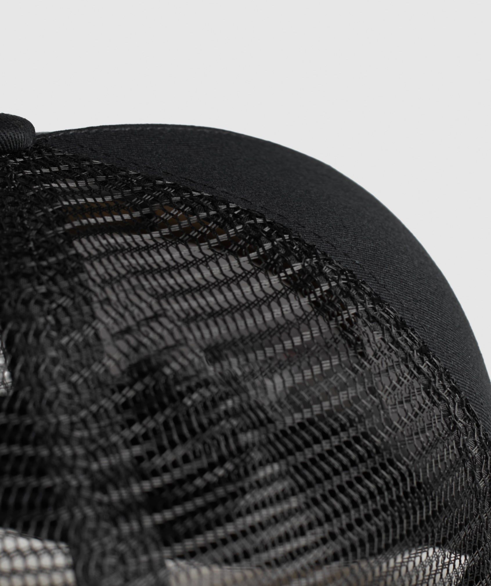 Gymshark Wordmark Trucker Cap - Black sold by Gymshark product image thumbnail 3