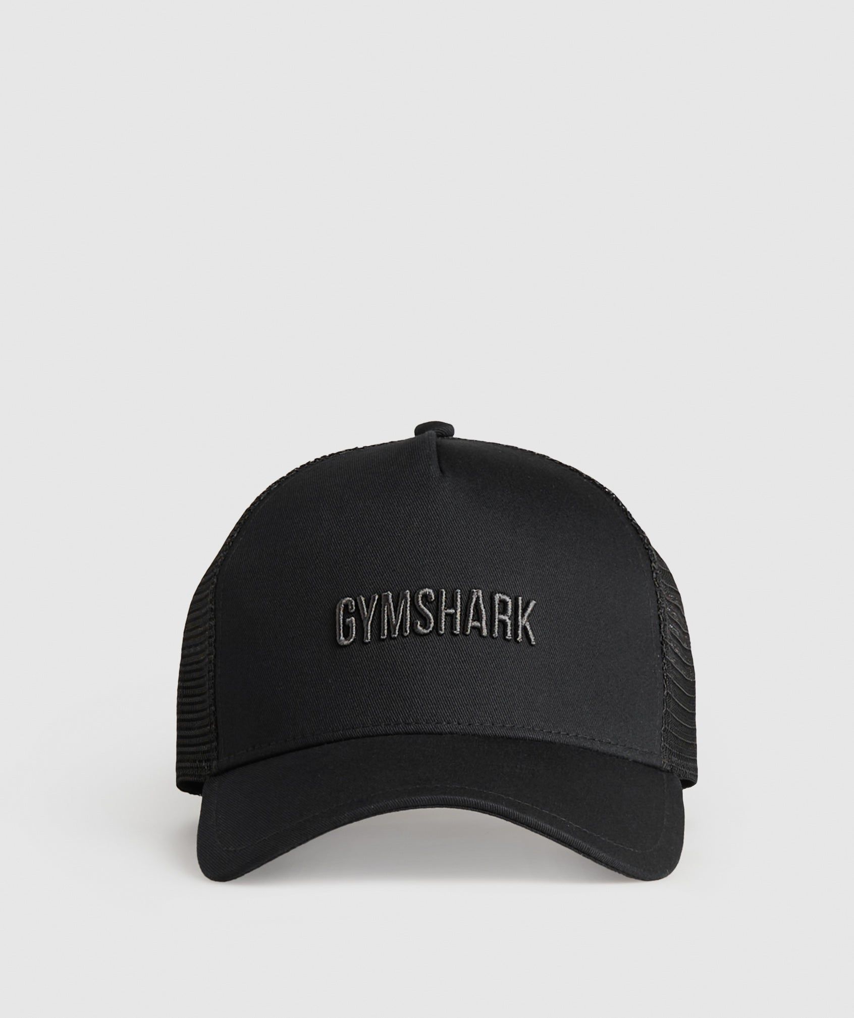 Gymshark Wordmark Trucker Cap - Black sold by Gymshark