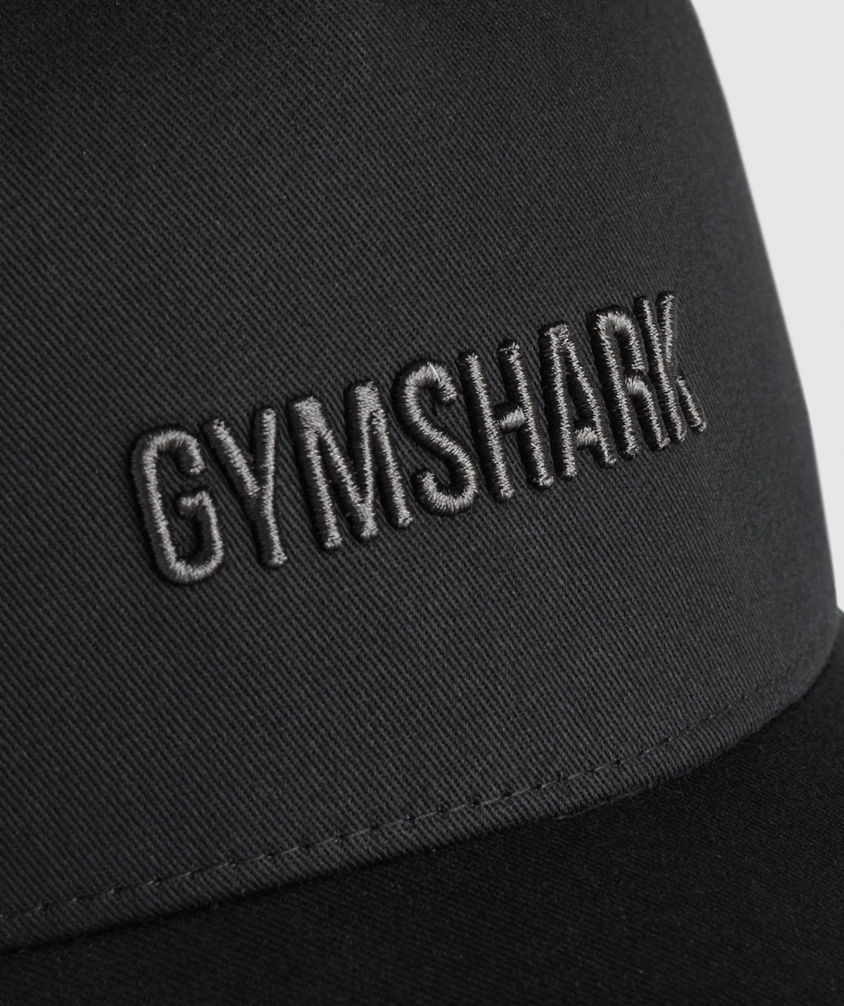 Gymshark Wordmark Trucker Cap - Black sold by Gymshark product image thumbnail 4