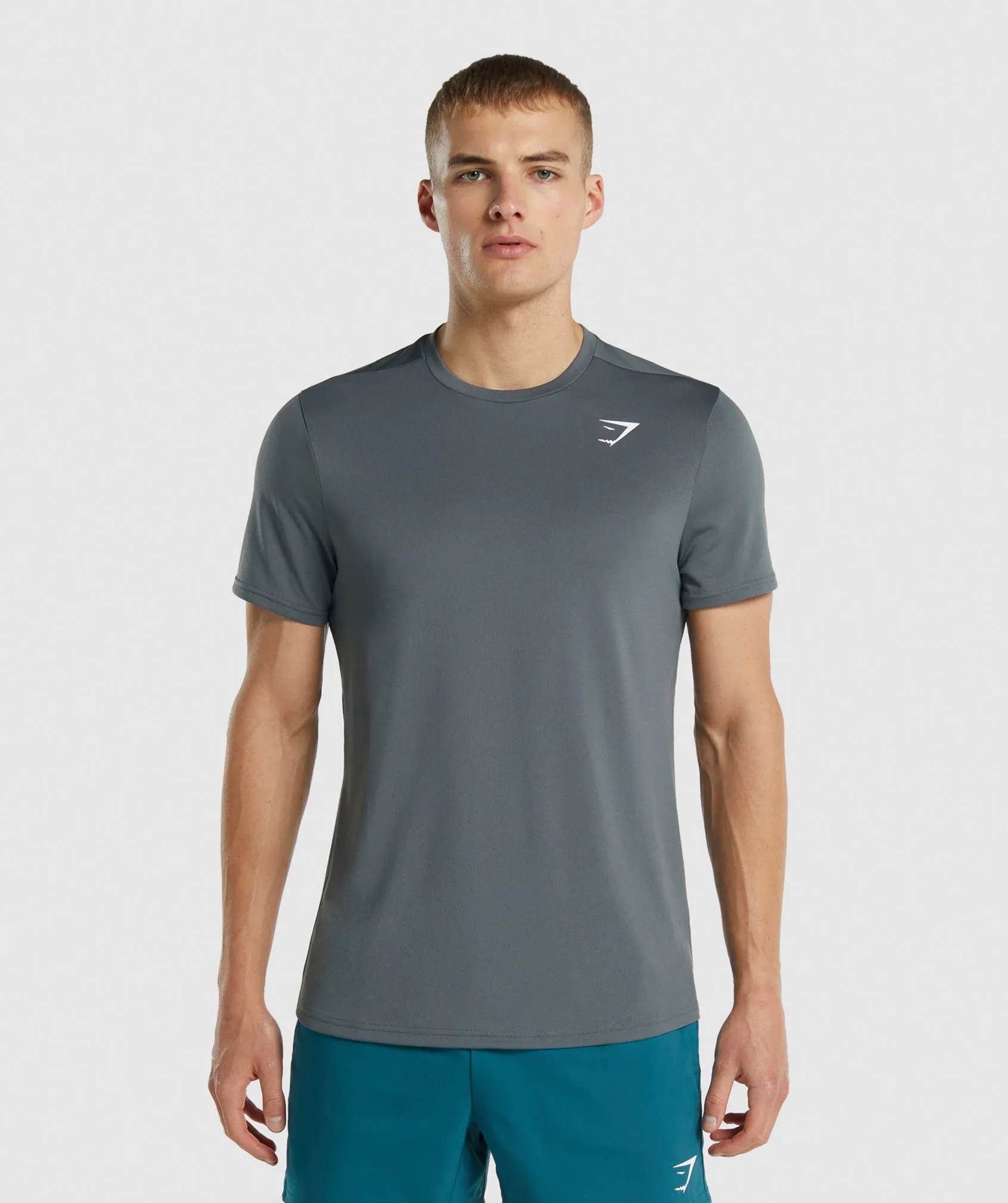Gymshark Arrival Regular Fit T-Shirt - Charcoal sold by Gymshark