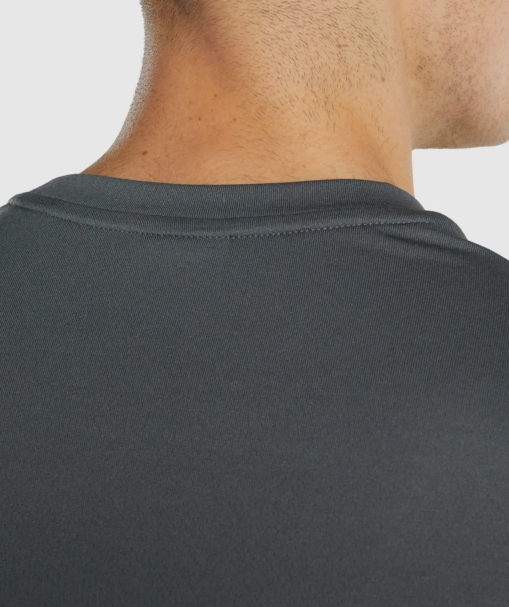 Gymshark Arrival Regular Fit T-Shirt - Charcoal sold by Gymshark product image thumbnail 5
