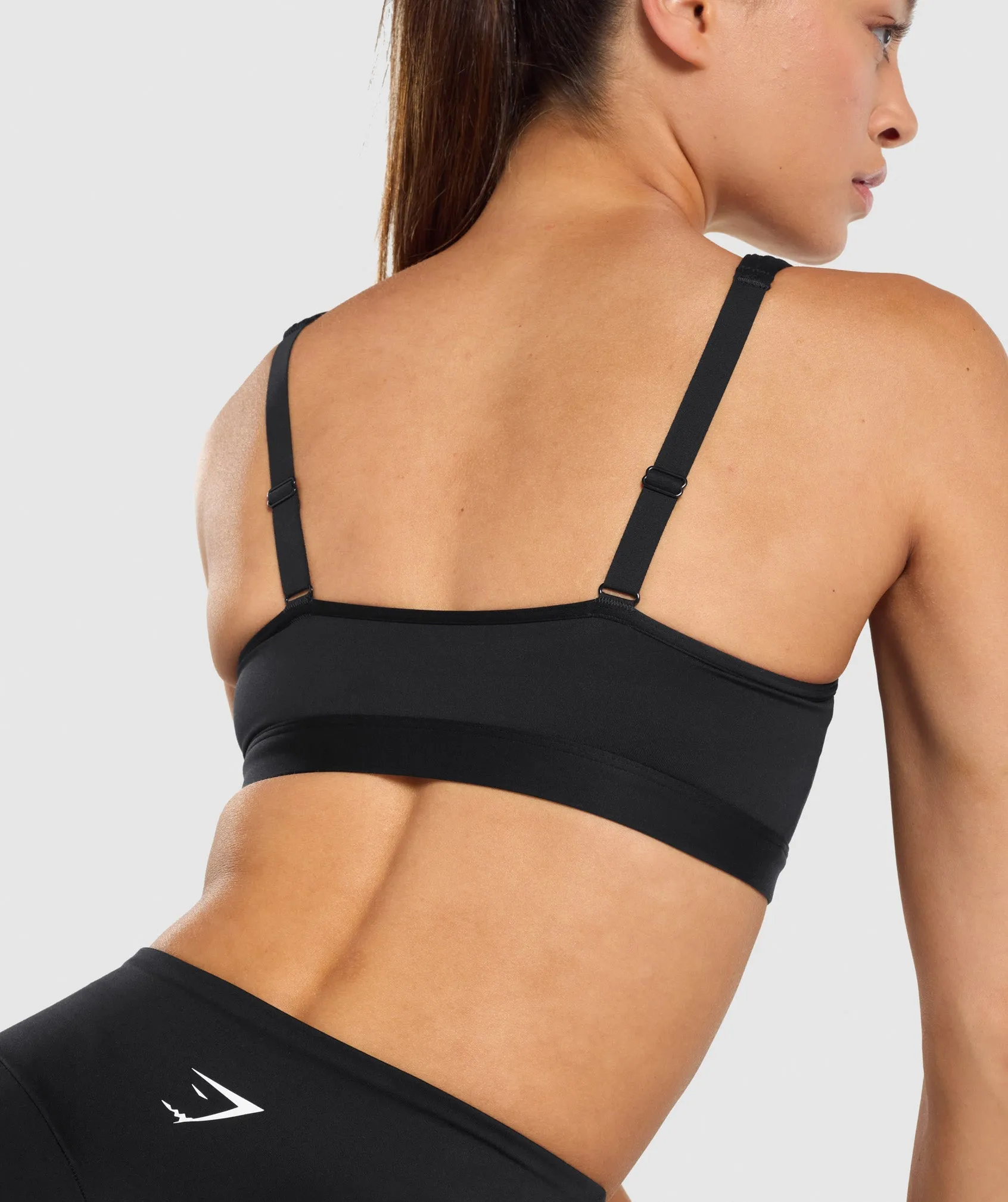 Gymshark Scoop Neck Sports Bra - Black sold by Gymshark product image thumbnail 5