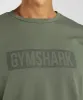 Gymshark Block Long Sleeve T-Shirt - Core Olive sold by Gymshark