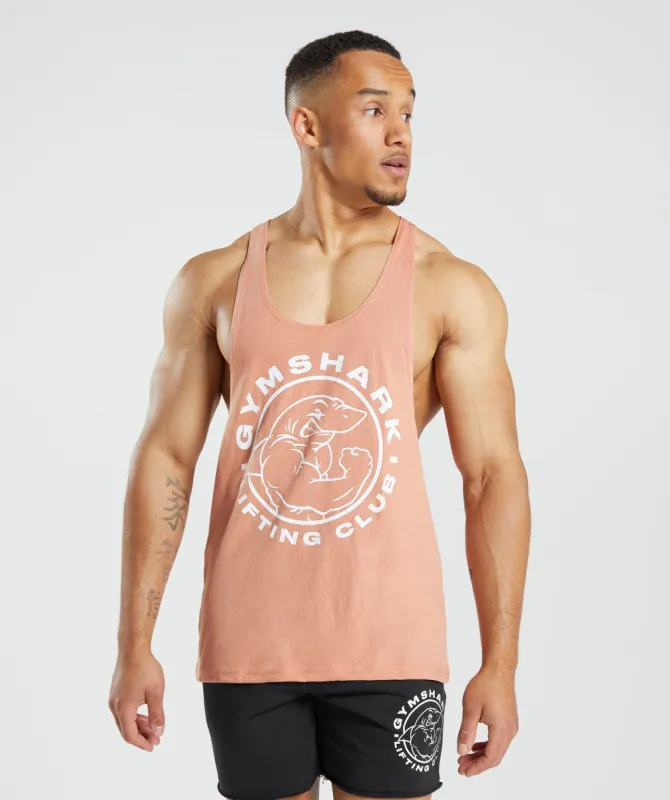 Gymshark Legacy Stringer - Nevada Pink sold by Gymshark