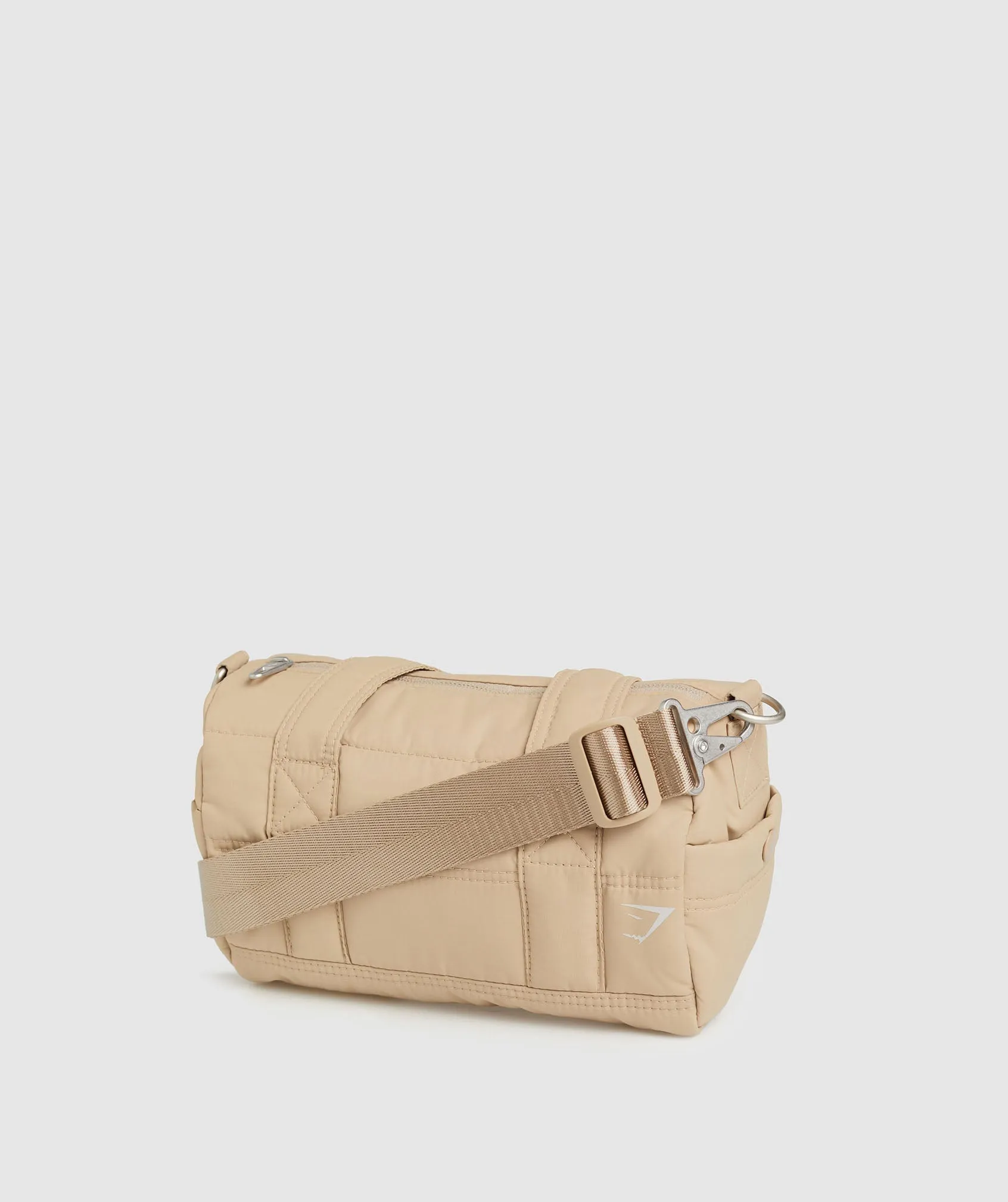 Gymshark Premium Lifestyle Mini Barrel Bag - Deep Fawn Brown sold by Gymshark product image thumbnail 2