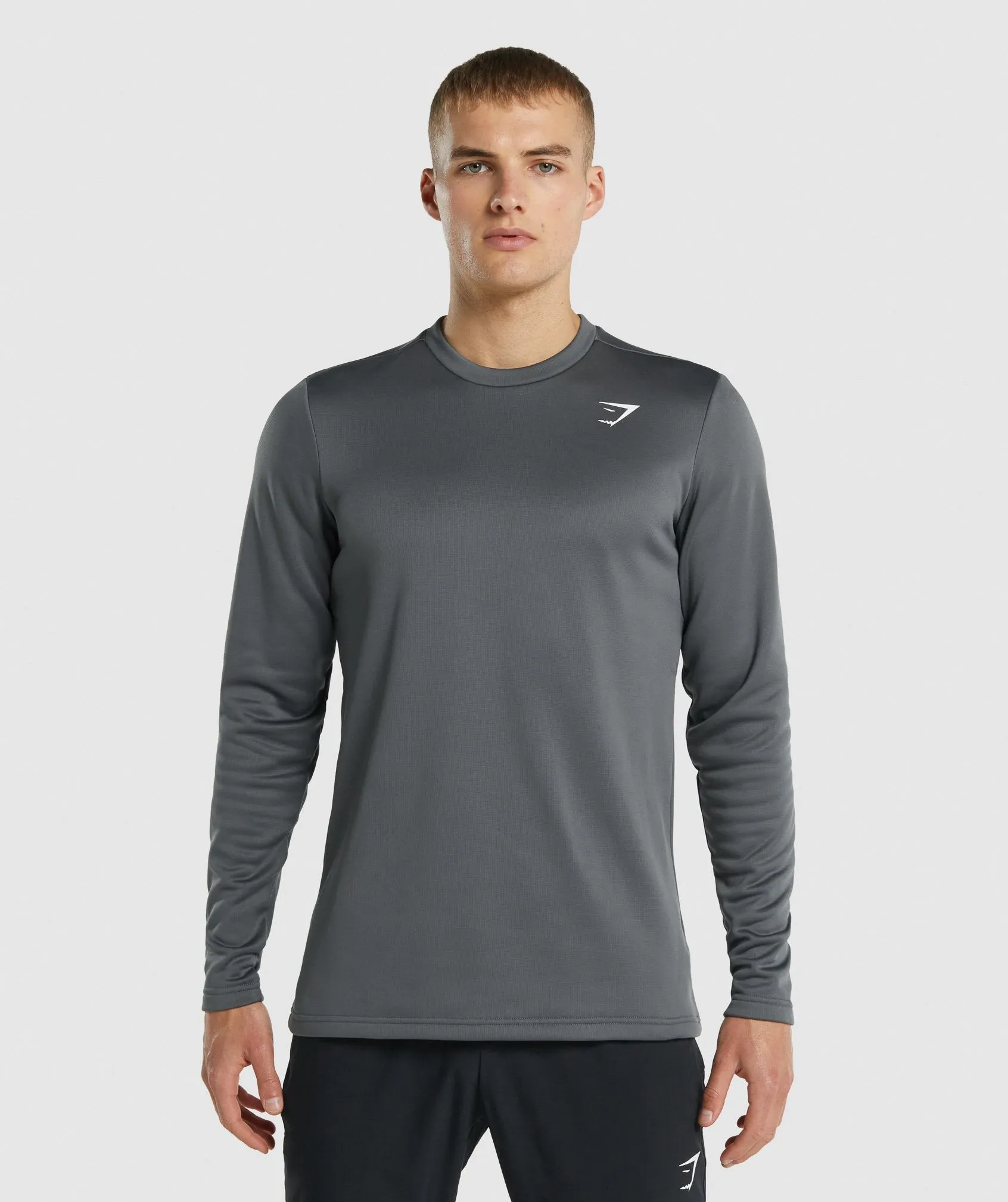 Gymshark Arrival Crew Sweatshirt - Charcoal sold by Gymshark