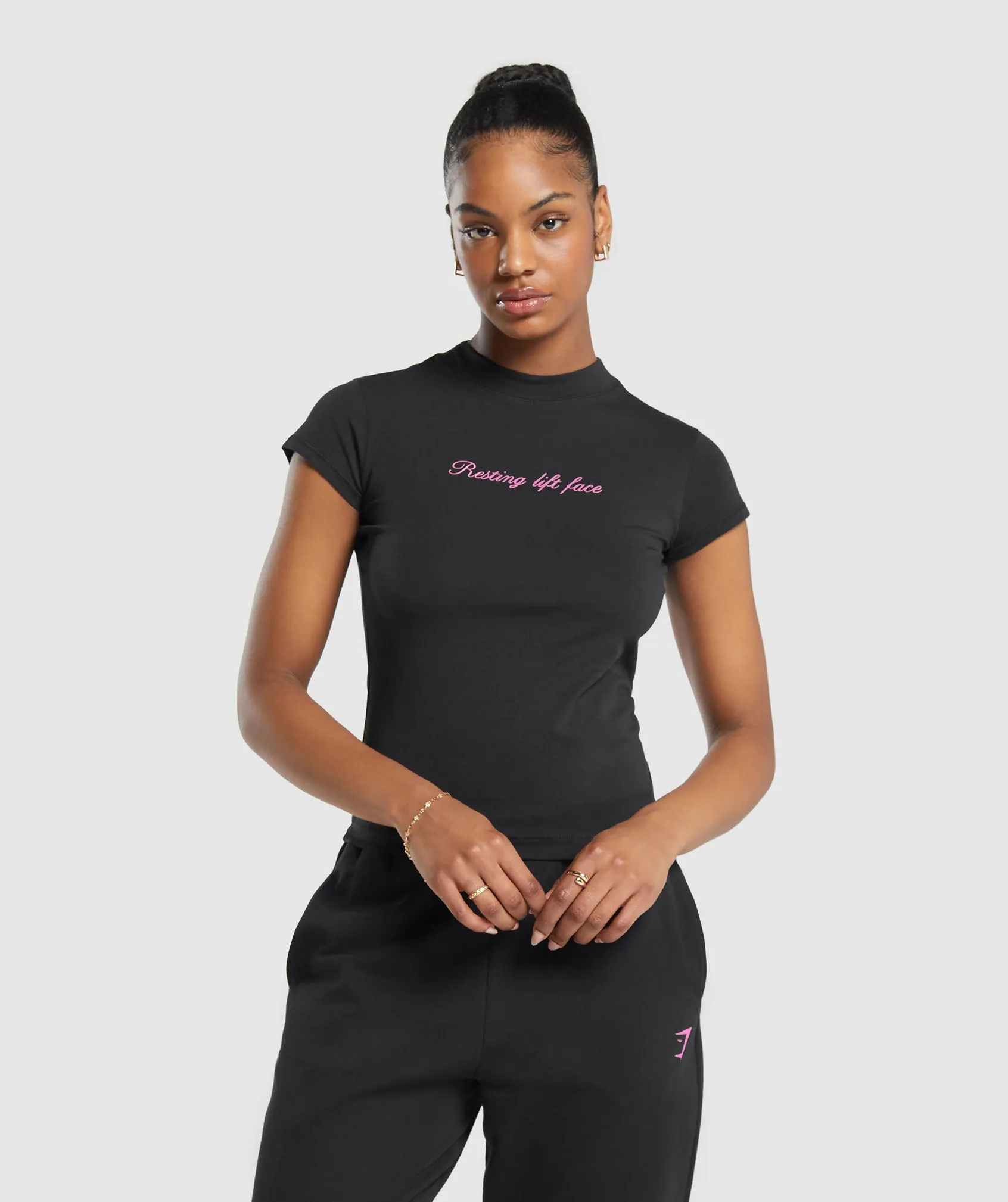 Gymshark Tattoo T-Shirt - Black sold by Gymshark