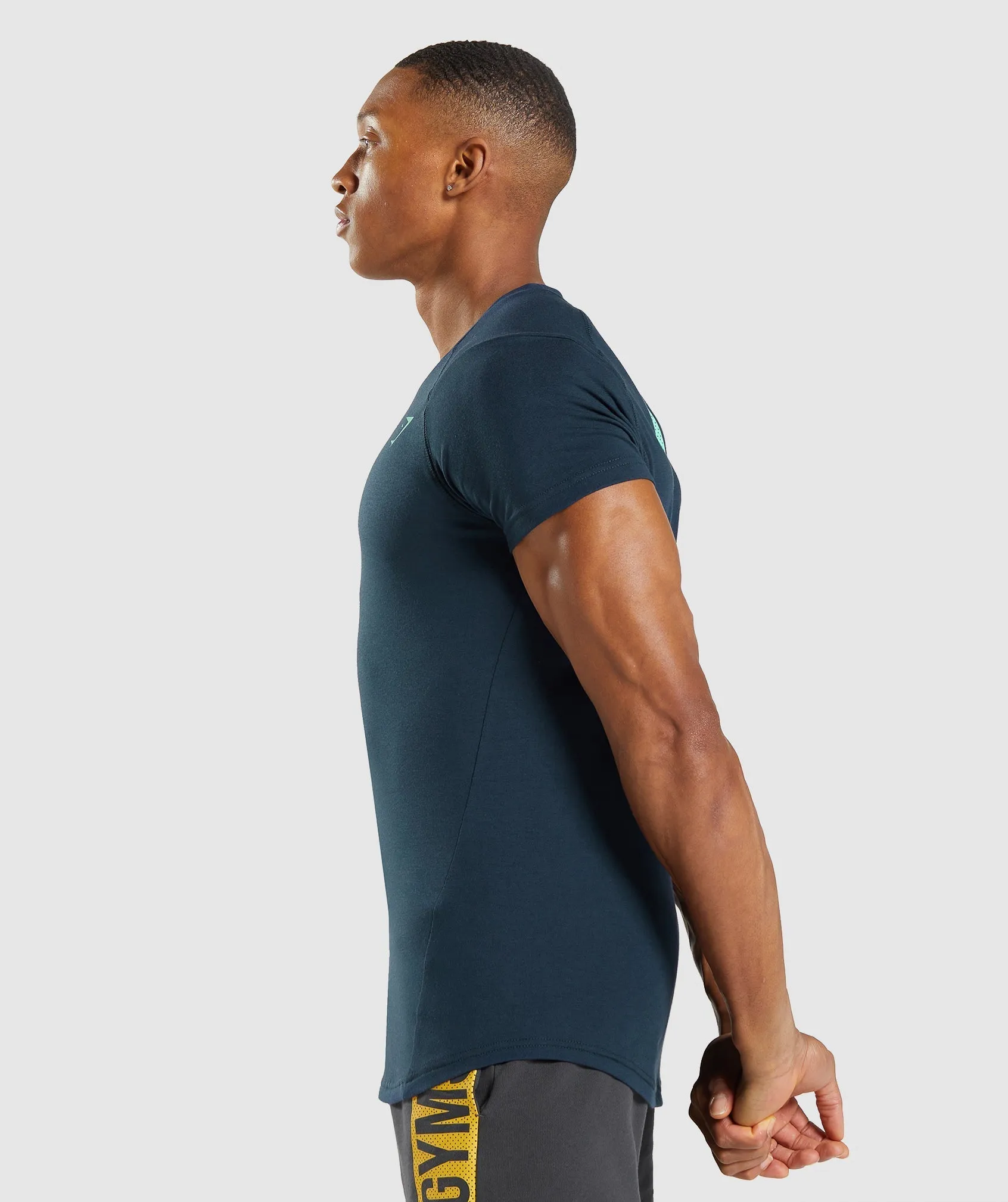 Gymshark Bold T-Shirt - Navy sold by Gymshark product image thumbnail 3