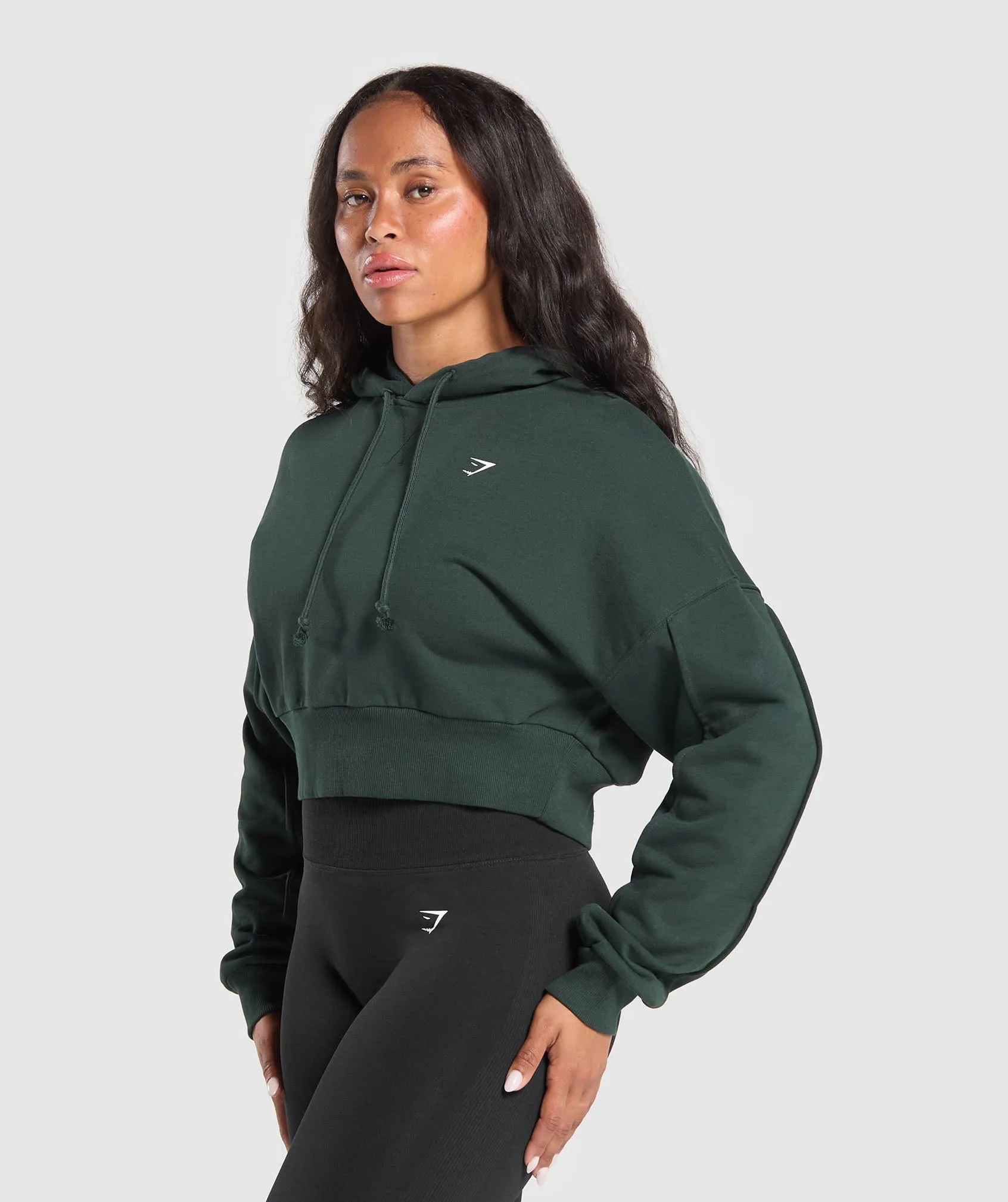 Gymshark Adapt Camo Graphic Hoodie - Victory Green sold by Gymshark product image thumbnail 3