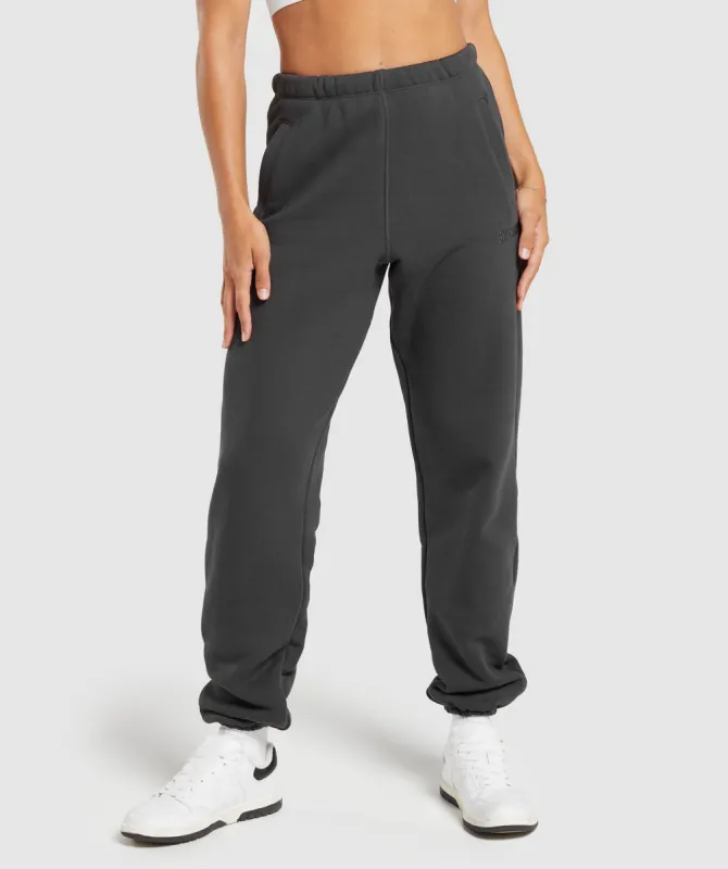 Gymshark Heavyweight Loopback Sweat Joggers - Asphalt Grey sold by Gymshark