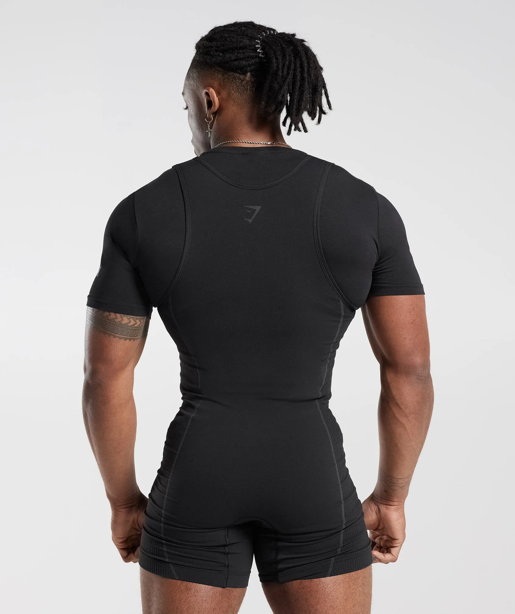 Gymshark Singlet T-Shirt - Black sold by Gymshark product image thumbnail 5