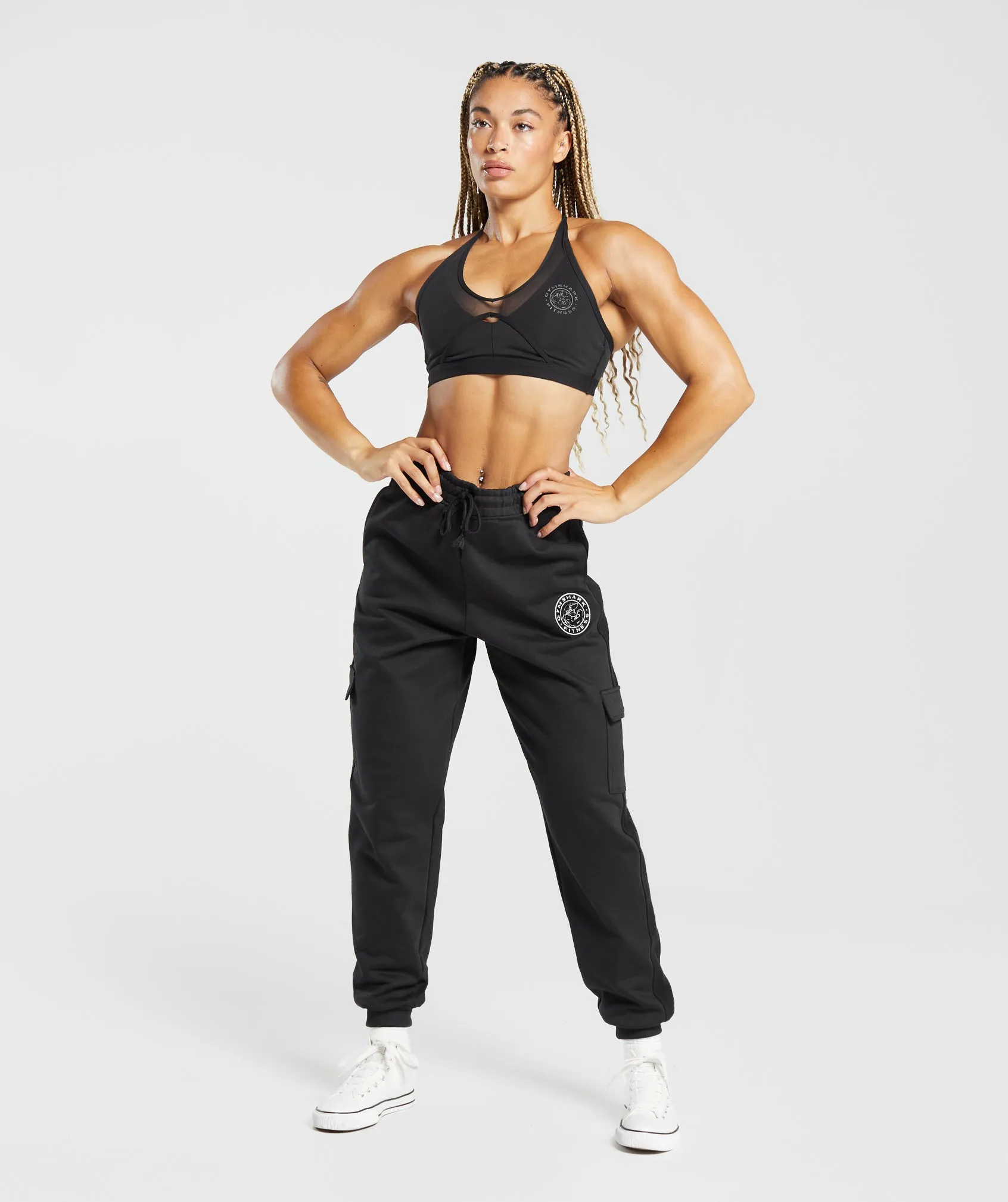 Gymshark Legacy Joggers Black Parallel