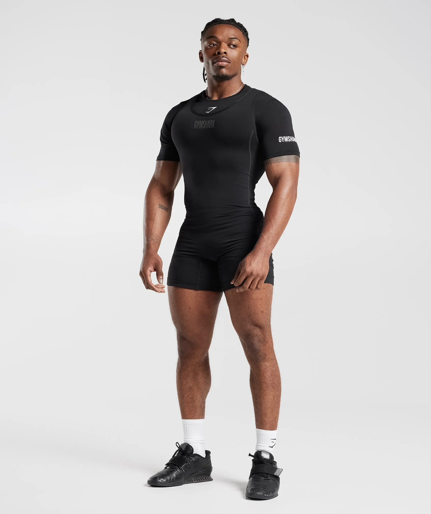 Gymshark Singlet T-Shirt - Black sold by Gymshark product image thumbnail 4