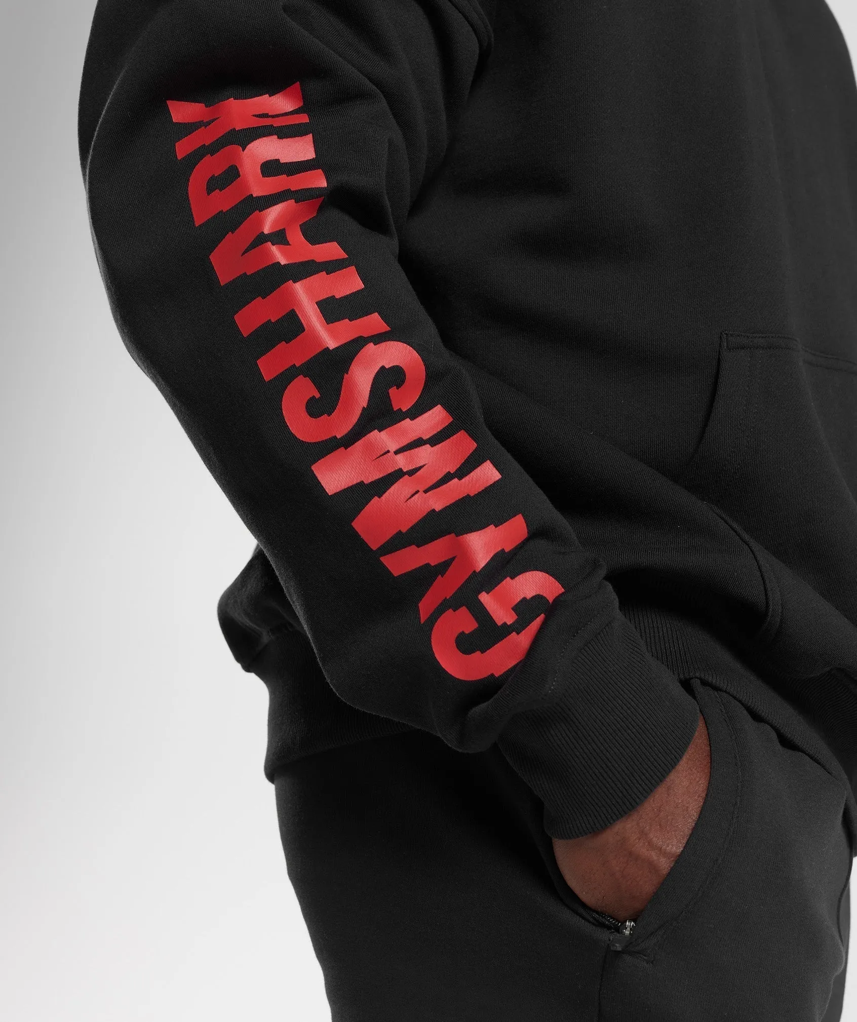 Gymshark Slice Hoodie - Black sold by Gymshark product image thumbnail 5