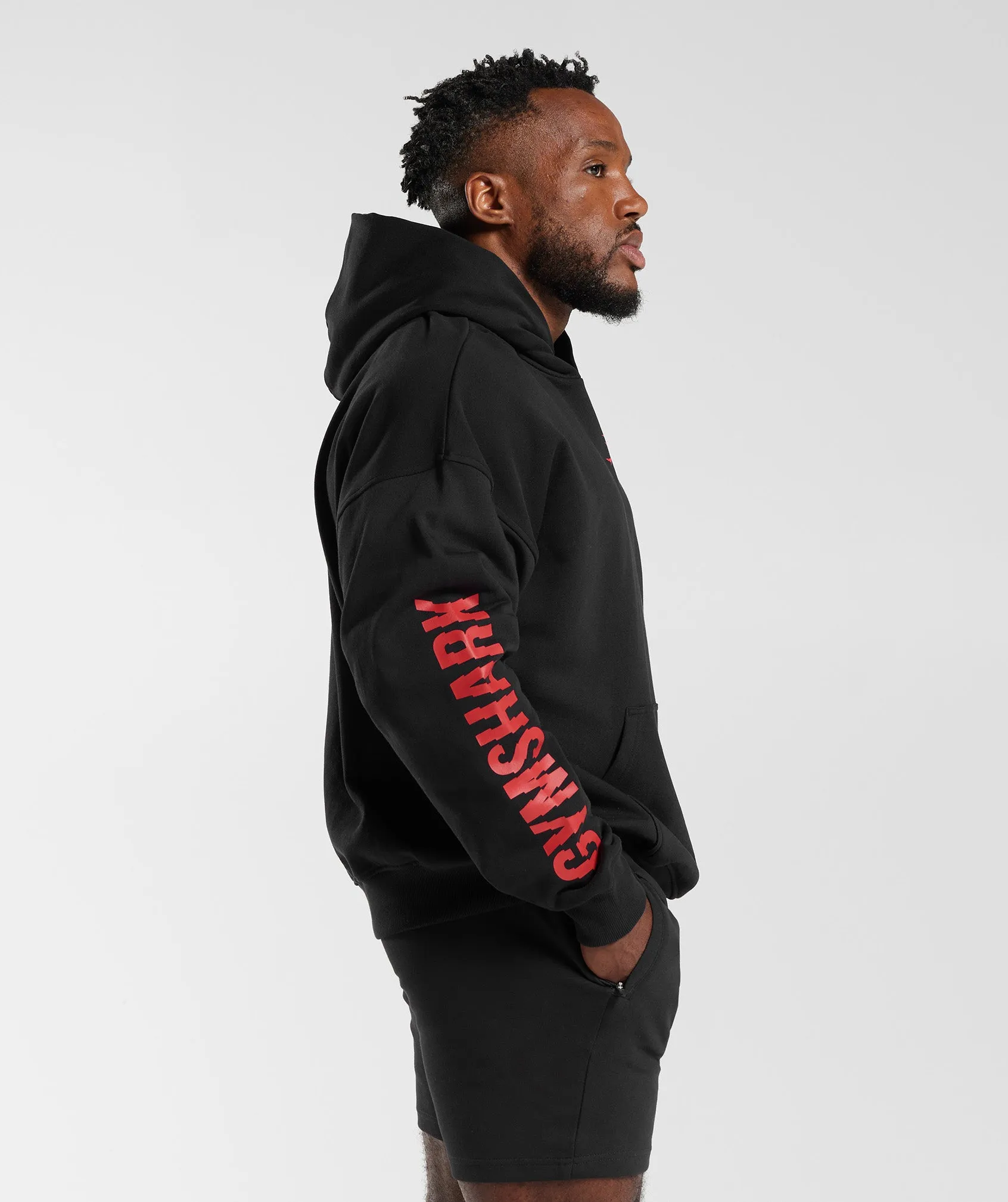 Gymshark Slice Hoodie - Black sold by Gymshark product image thumbnail 2