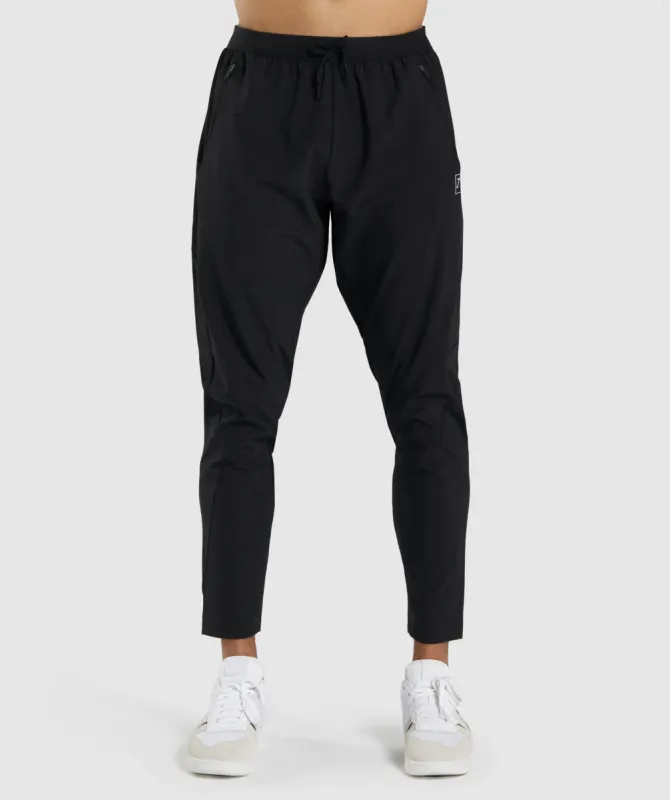 Gymshark Retake Woven Joggers - Black sold by Gymshark