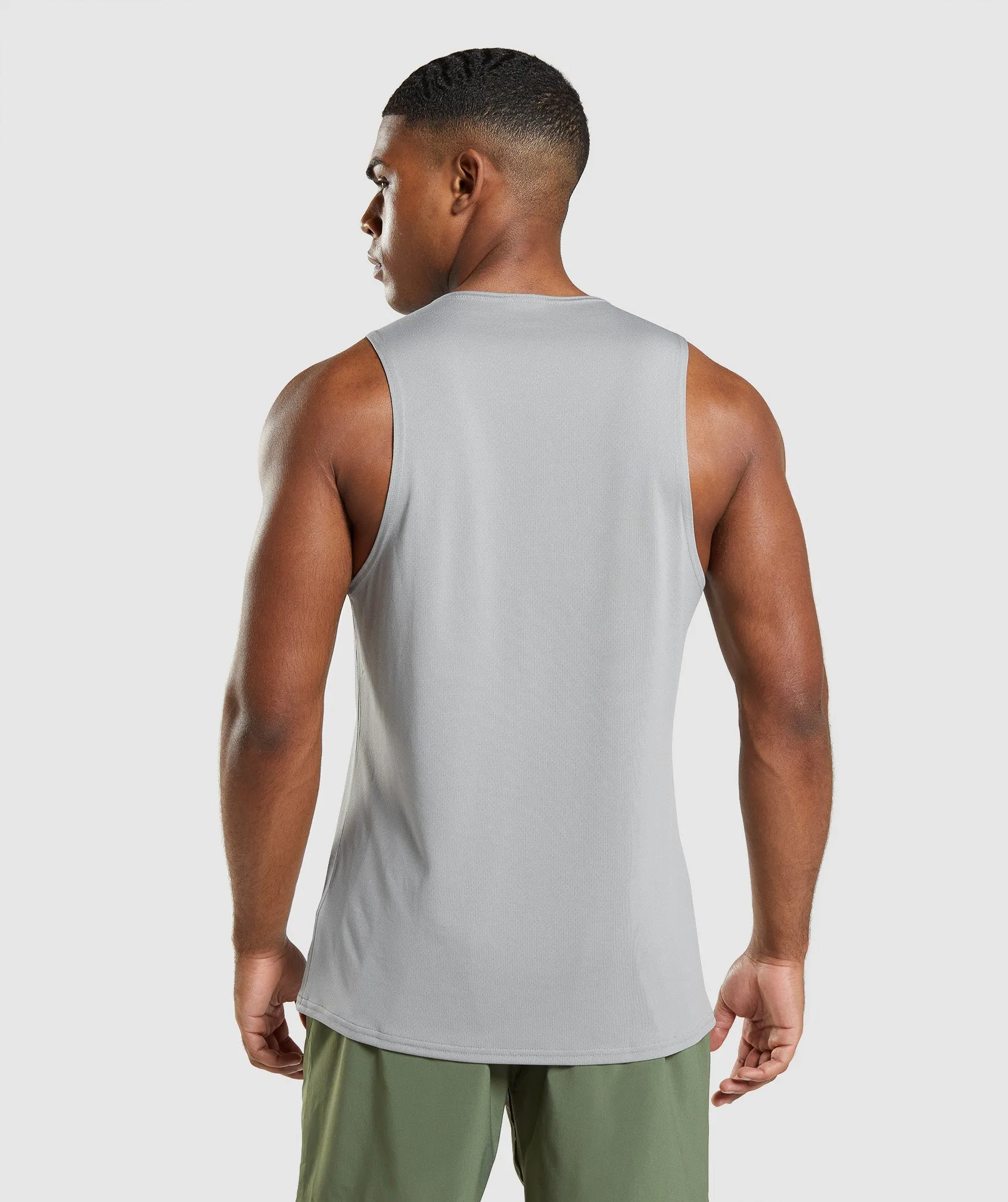 Gymshark Arrival Tank - Smokey Grey sold by Gymshark product image thumbnail 3