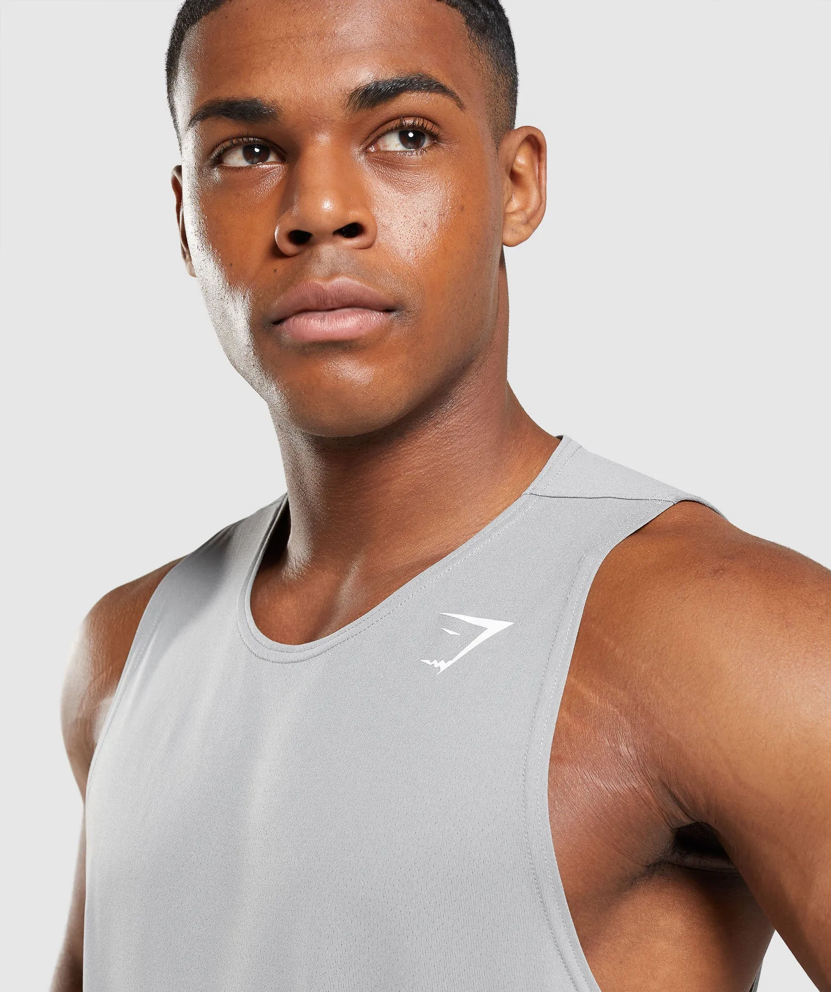 Gymshark Arrival Tank - Smokey Grey sold by Gymshark product image thumbnail 5